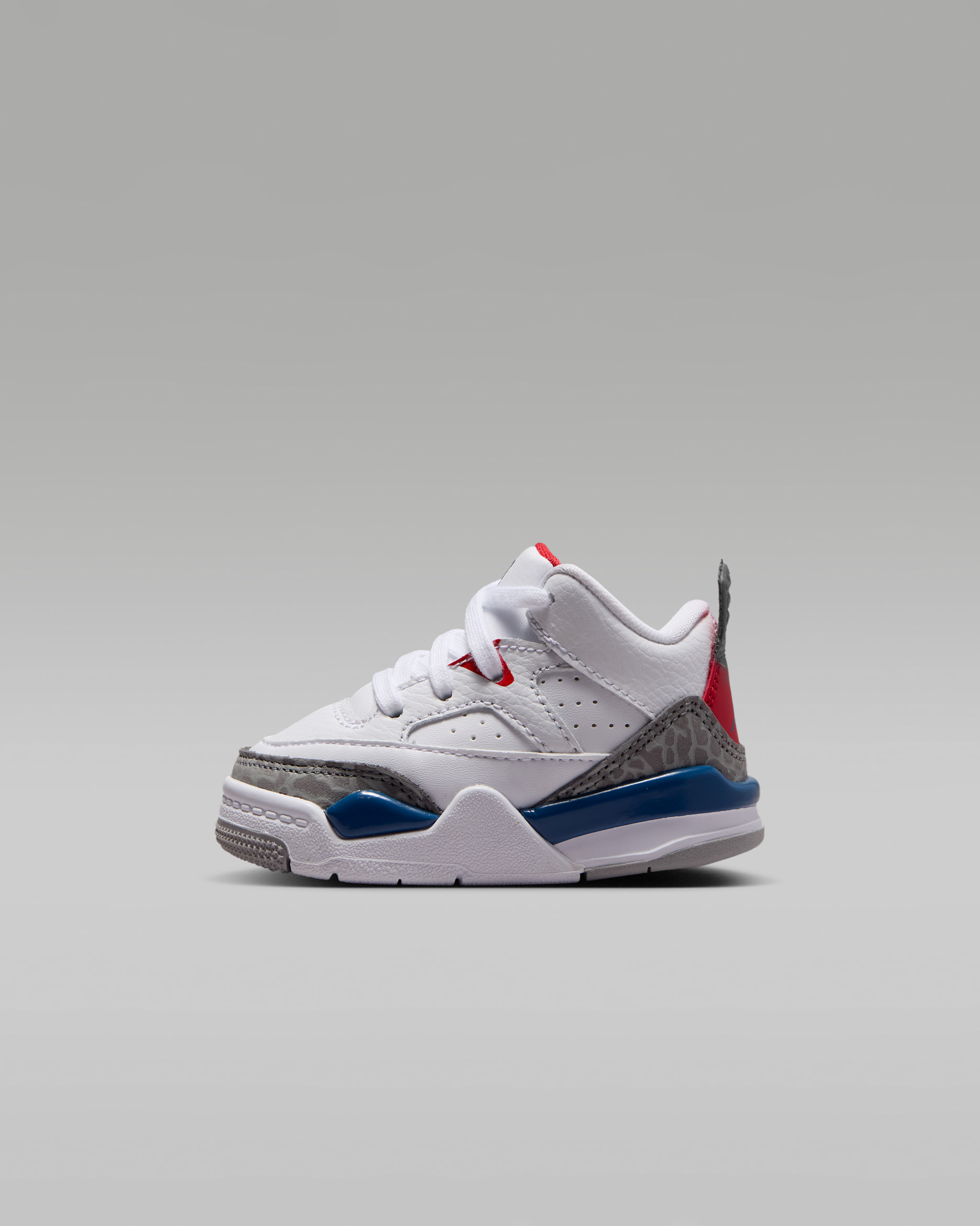 Jordan Son of Mars Baby/Toddler Shoes - White/Varsity Red/Light Smoke Grey/True Blue