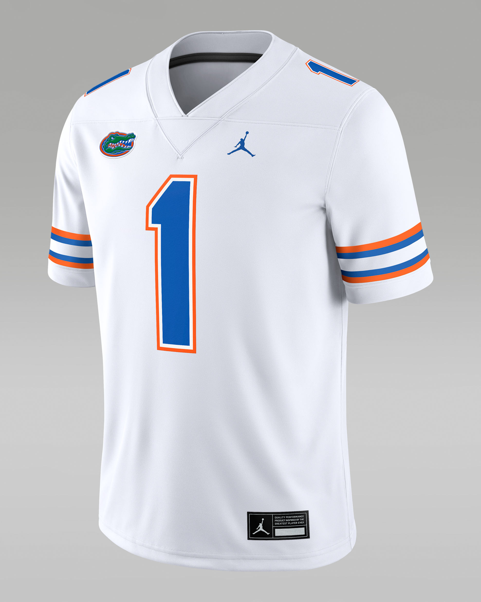 Florida Gators Men's Jordan Brand Dri-FIT College Game Jersey - White