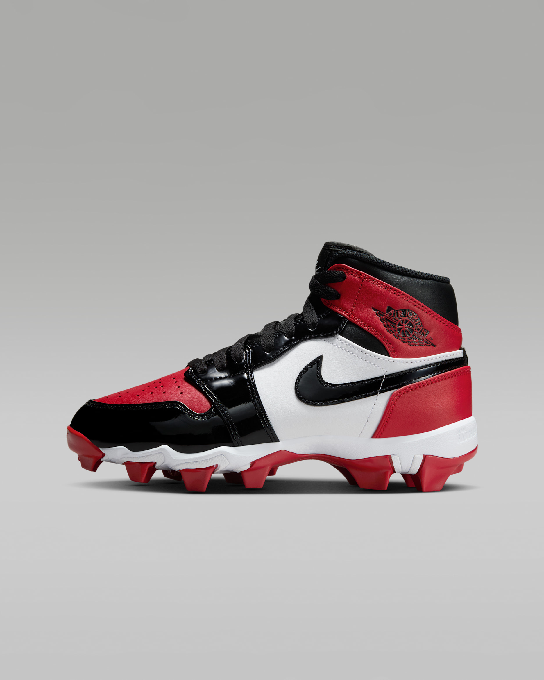 Tacos para niños talla pequeña/grande Jordan 1 Mid - Rojo gimnasio/Blanco/Negro