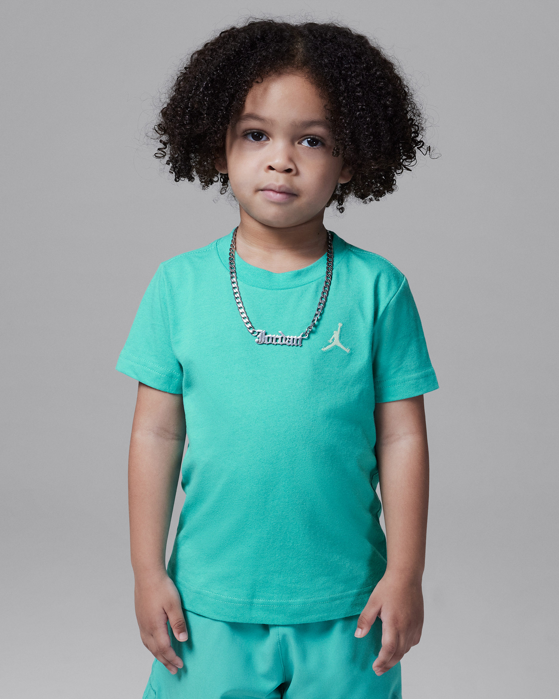 Jordan Toddler Jumpman Air Embroidered T-Shirt - Washed Teal