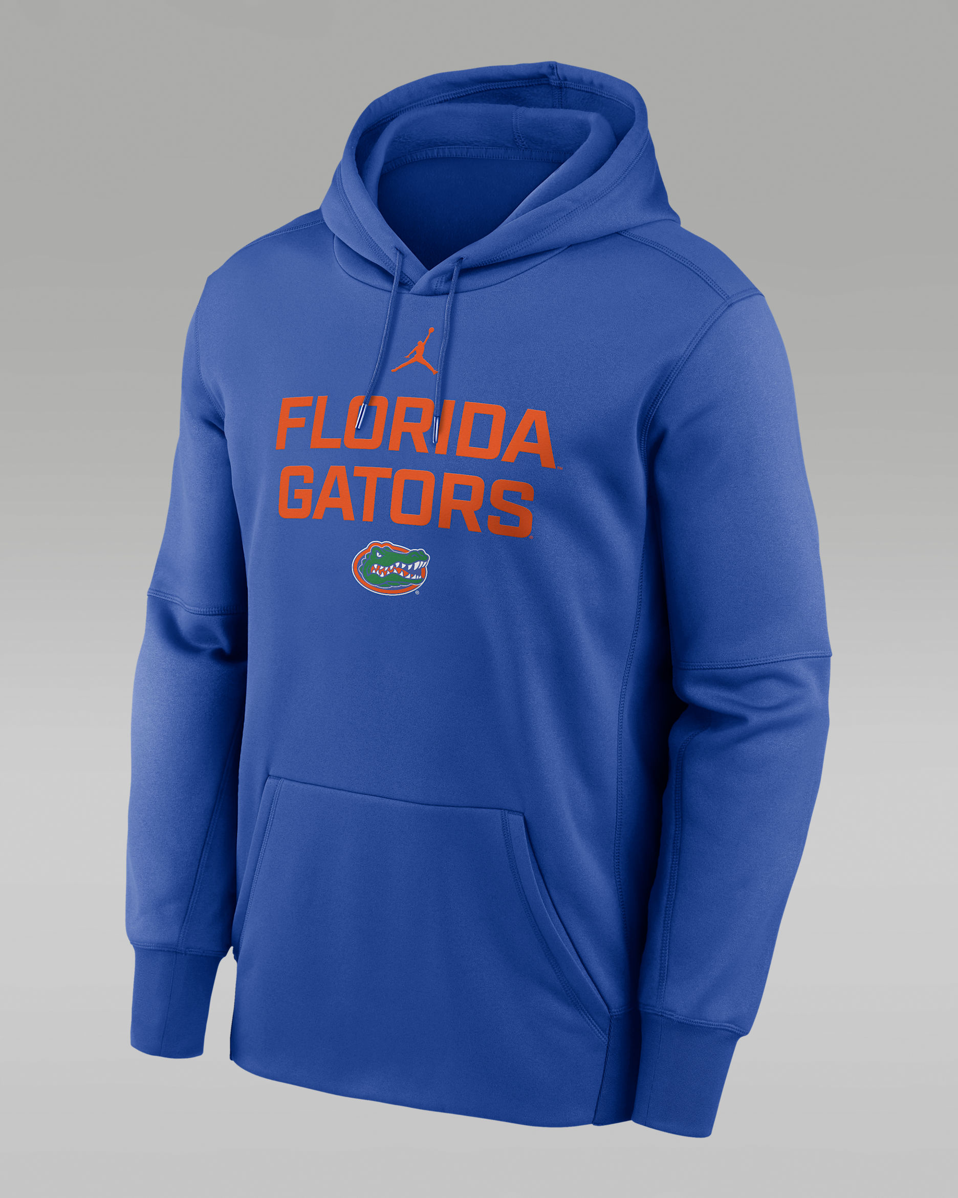 Sudadera con gorro sin cierre universitaria marca Jordan Therma para hombre del equipo de Florida - Royal