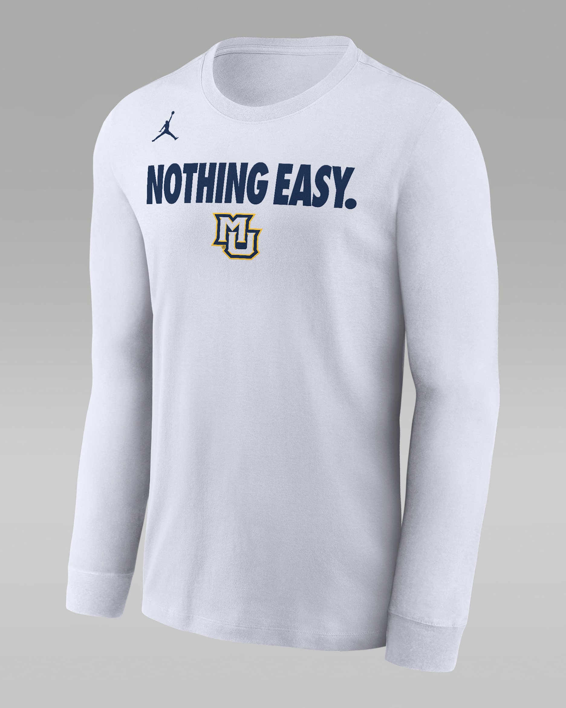 Marquette Men's Nike College Long-Sleeve T-Shirt - White