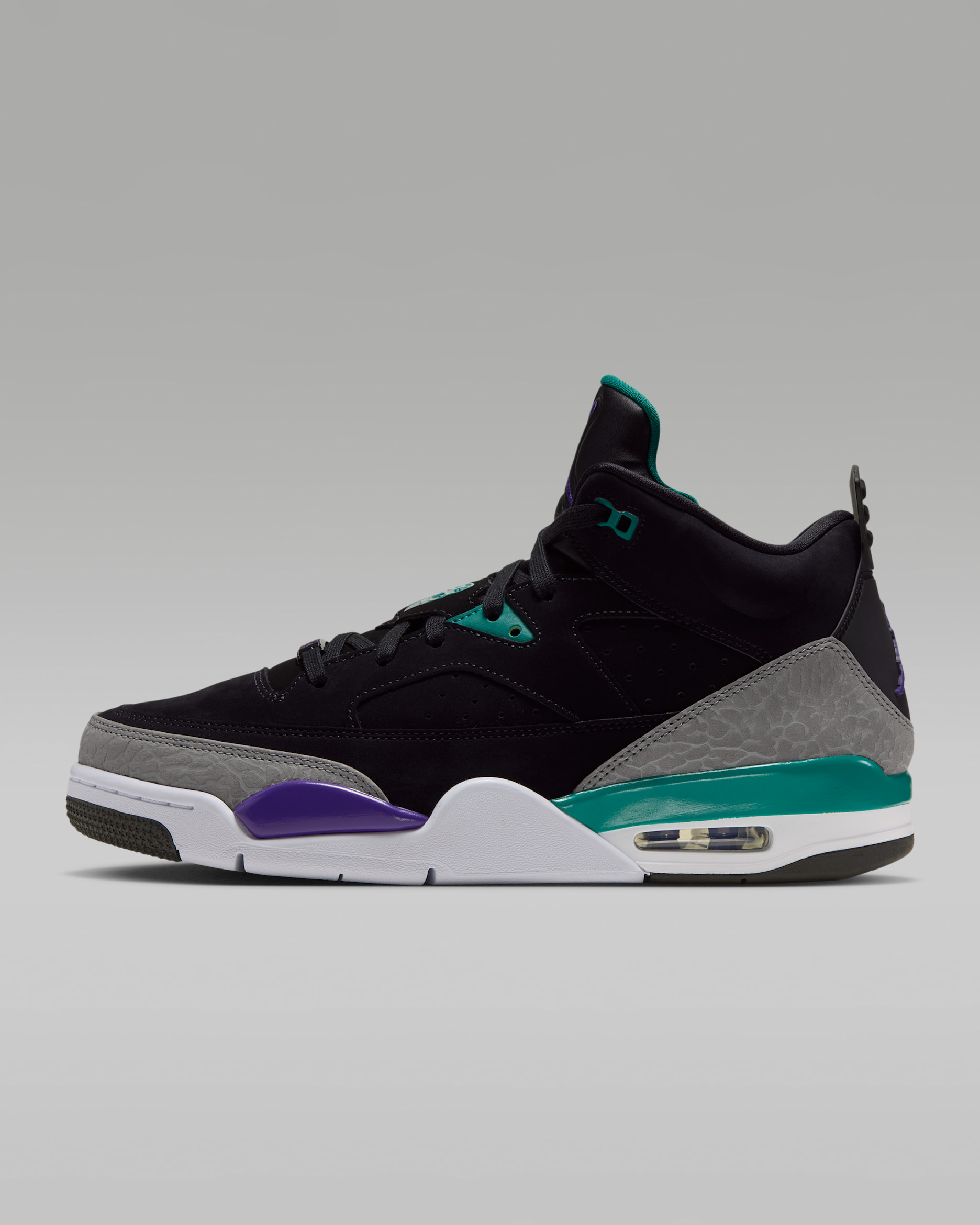 Jordan Son of Mars Low Men's Shoe - Black/Rio Teal/White/Court Purple