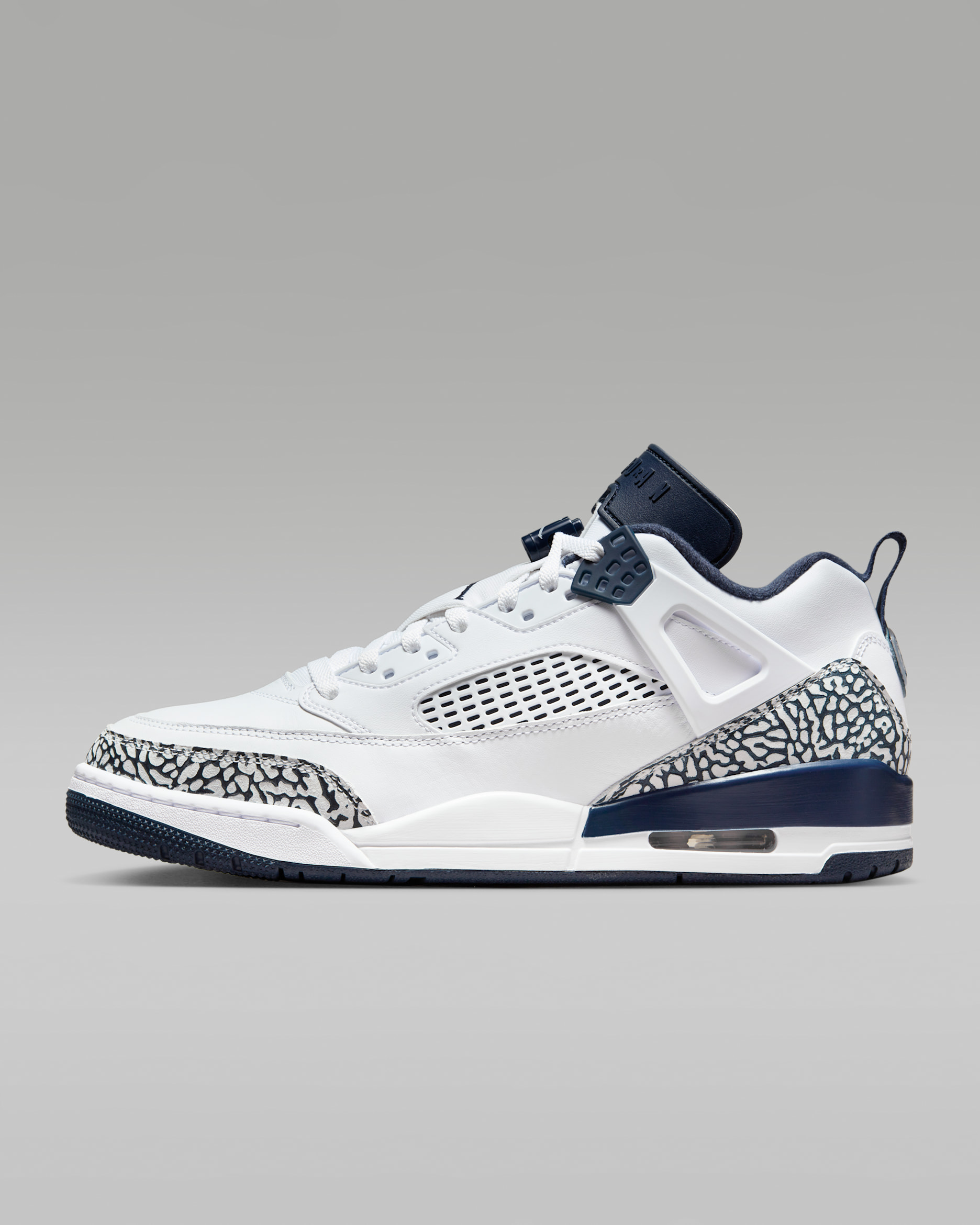 Jordan Spizike Low Men's Shoes - White/Pure Platinum/Obsidian