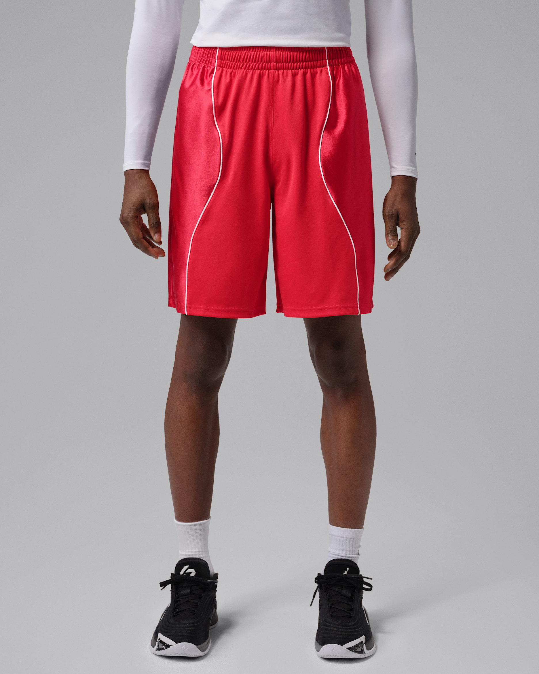 Jordan Sport 男款 Dri-FIT Y2K 短褲 - University Red/白色/University Red