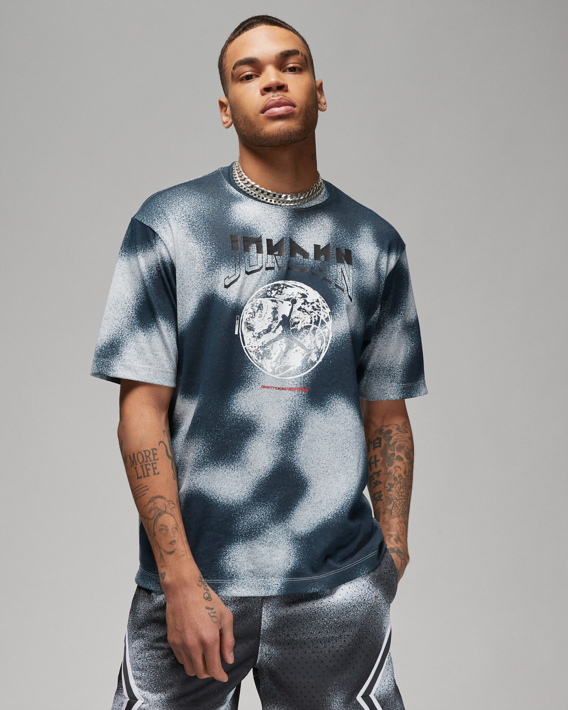 Jordan Sport Men's Graphic T-Shirt - Anthracite/Dark Smoke Grey