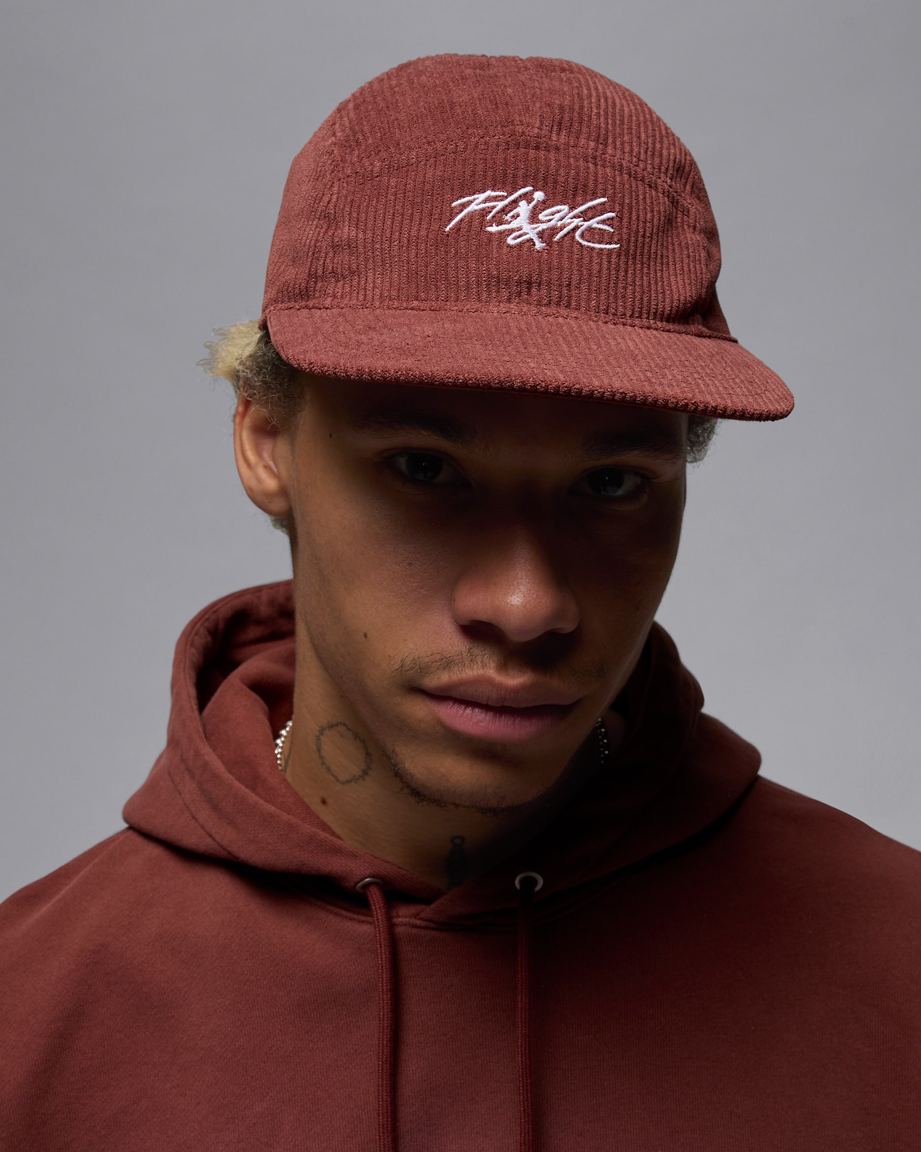 Jordan Fly Jumpman Hat - Dark Pony/White