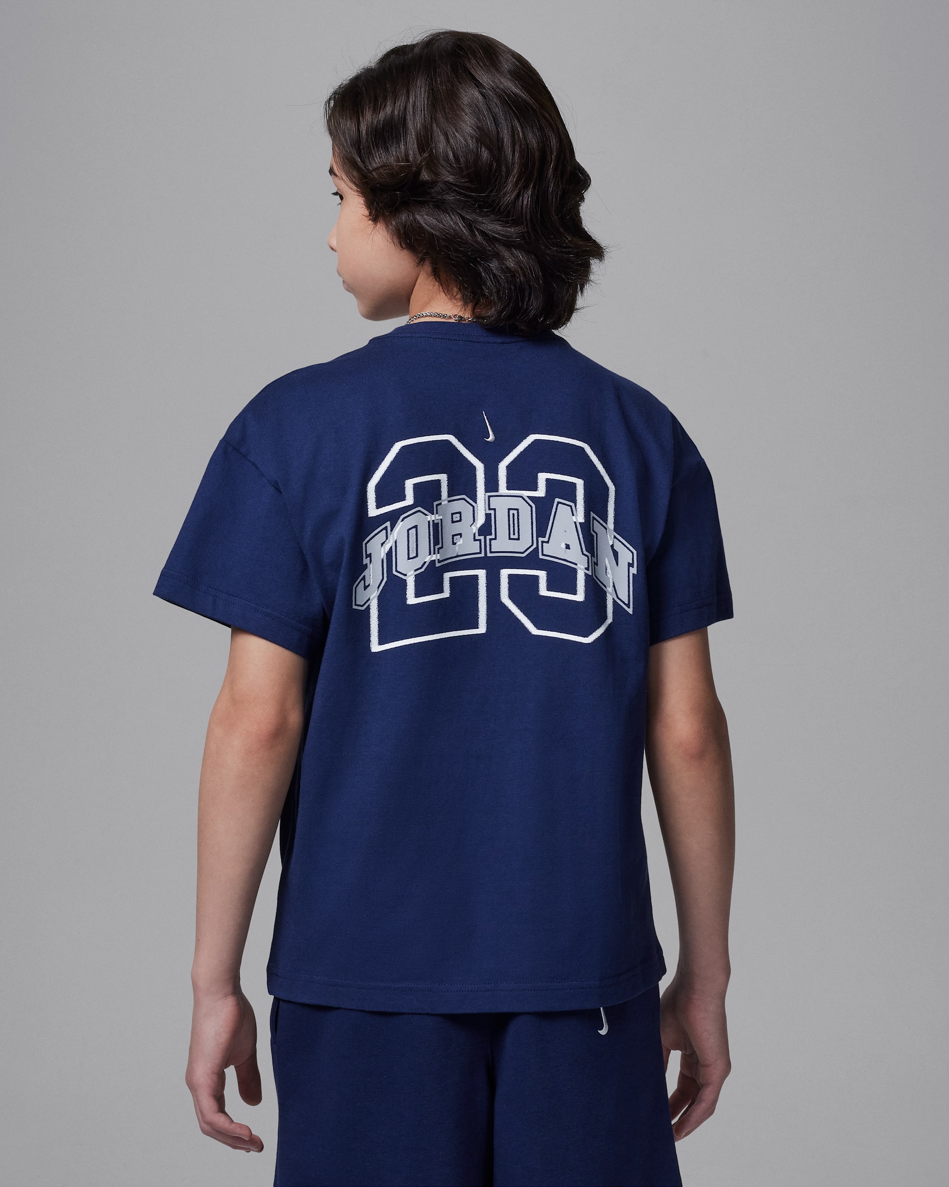 Jordan Big Kids' MVP T-Shirt - Midnight Navy