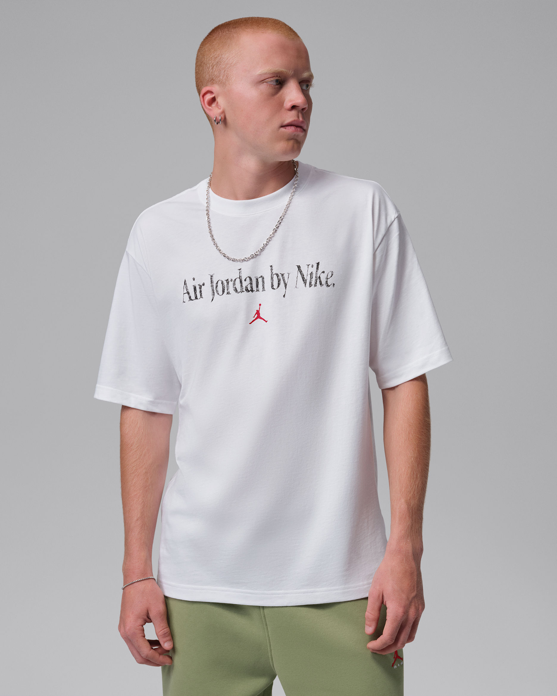Playera para hombre Jordan Brooklyn - Blanco