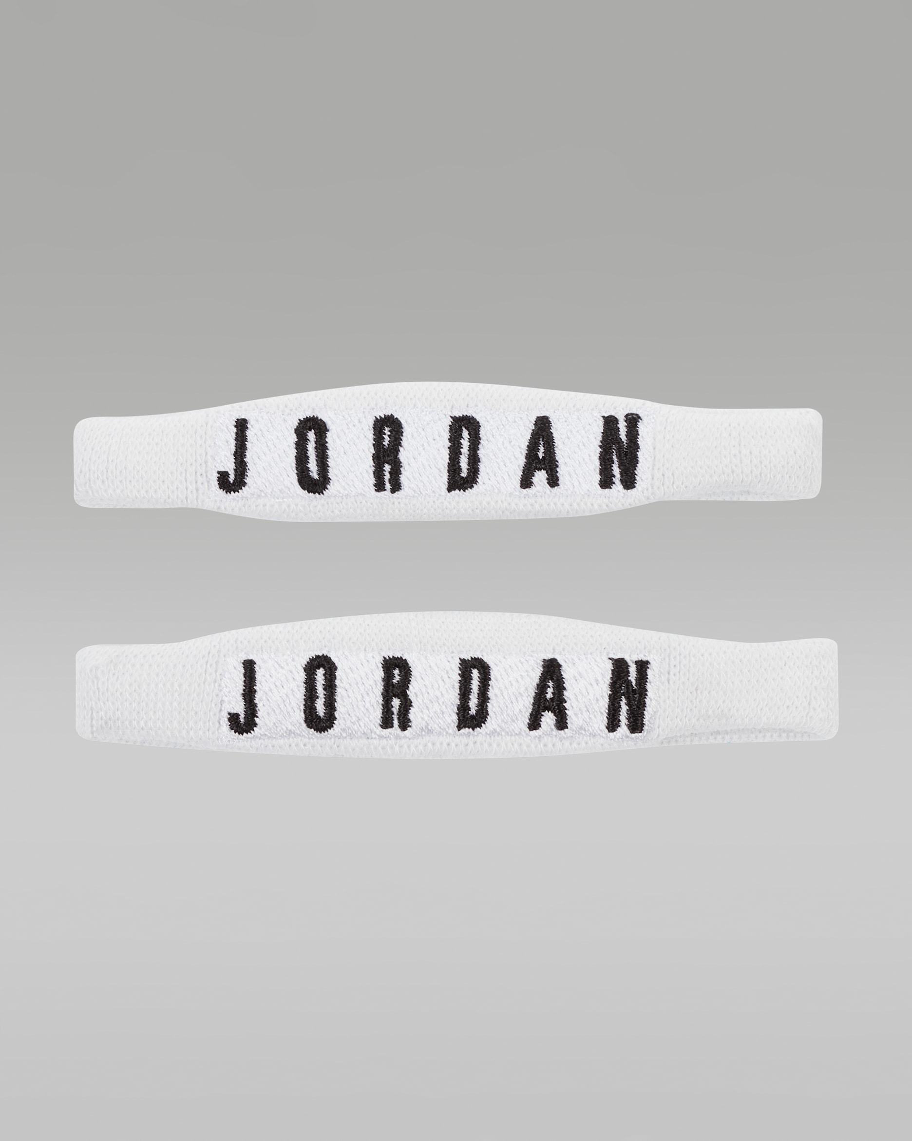Jordan Dri-FIT Skinny Arm Bands (2-Pack) - White/Black
