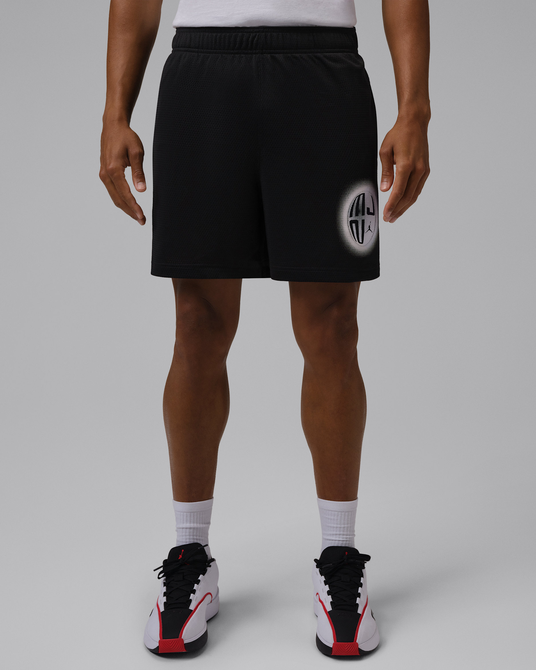Jordan Sport Men's Dri-FIT Mesh Shorts - Black