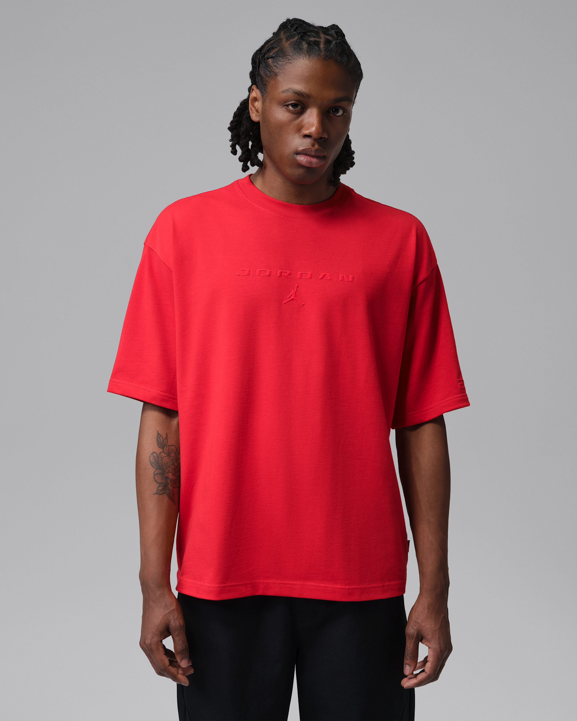 T-shirt oversize Jordan Flight pour homme - University Red