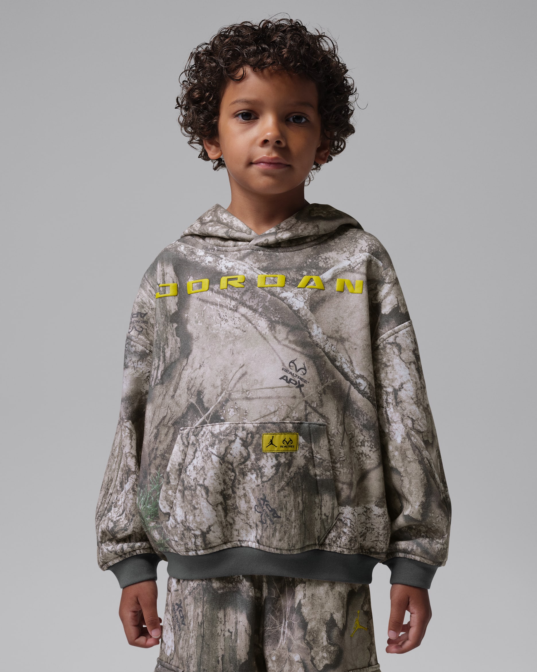 Jordan Little Kids' Brooklyn Realtree Fleece Pullover Hoodie - Swan
