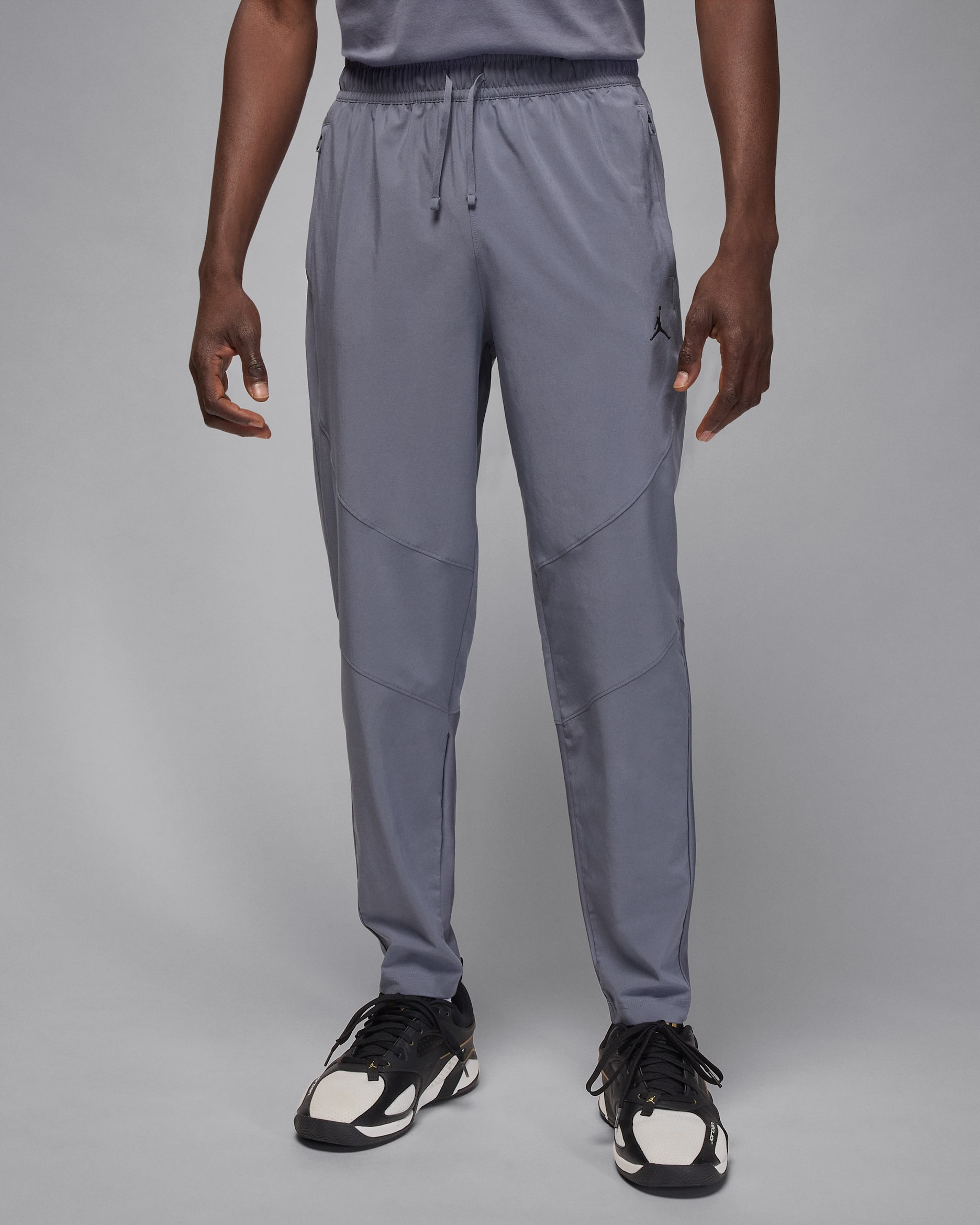 Jordan Sport Men's Dri-FIT Woven Pants - Light Carbon/Light Carbon/Black