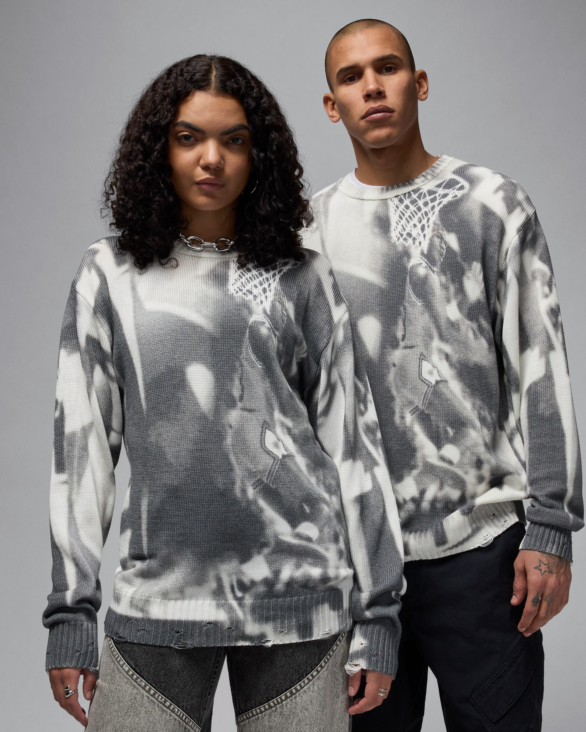 Air Jordan Men's Knit Jumper - Sail