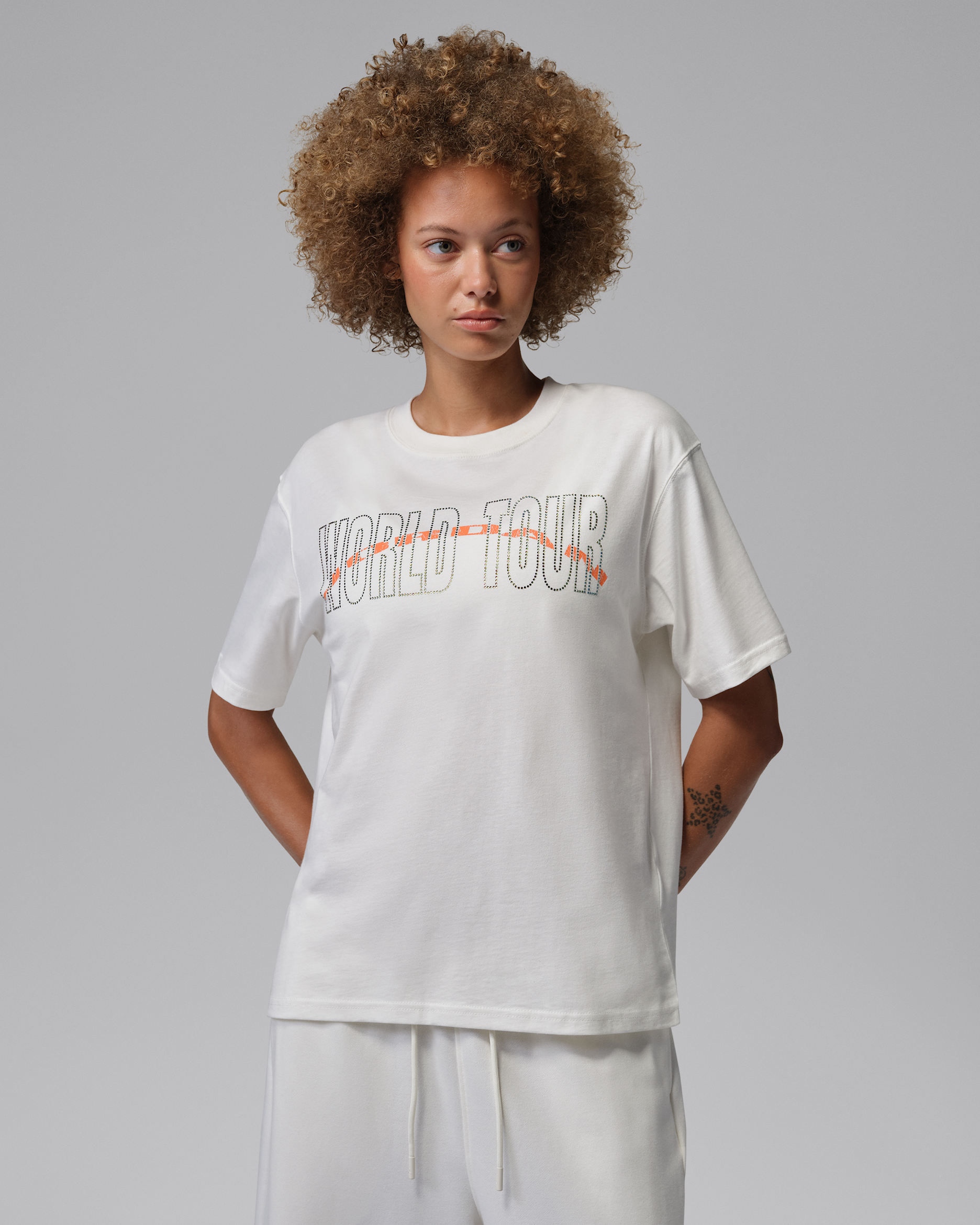 Jordan Brooklyn Women's Girlfriend T-Shirt - Sail