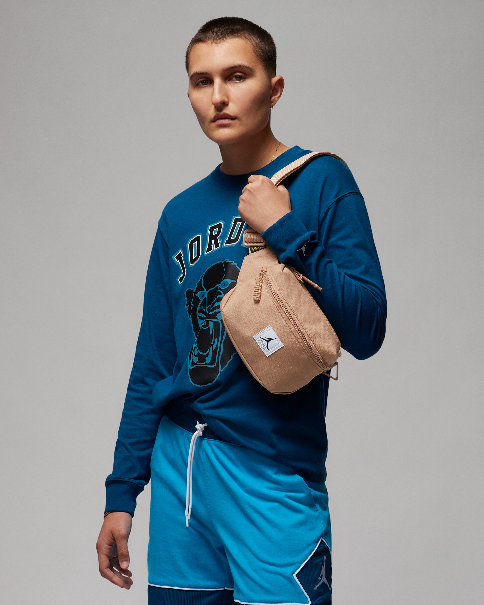 Jordan Flight Crossbody Crossbody Bag (2L) - Hemp