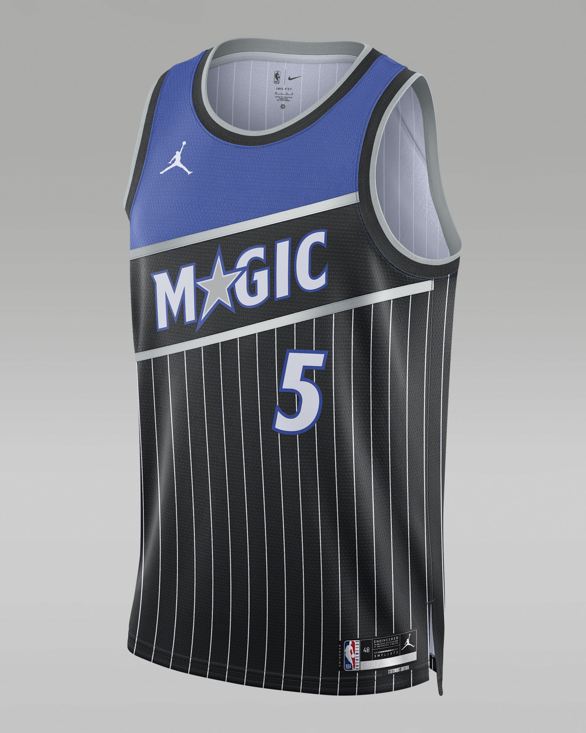 Orlando Magic 2025/26 Statement Edition Men's Nike Dri-FIT NBA Swingman Jersey - Black