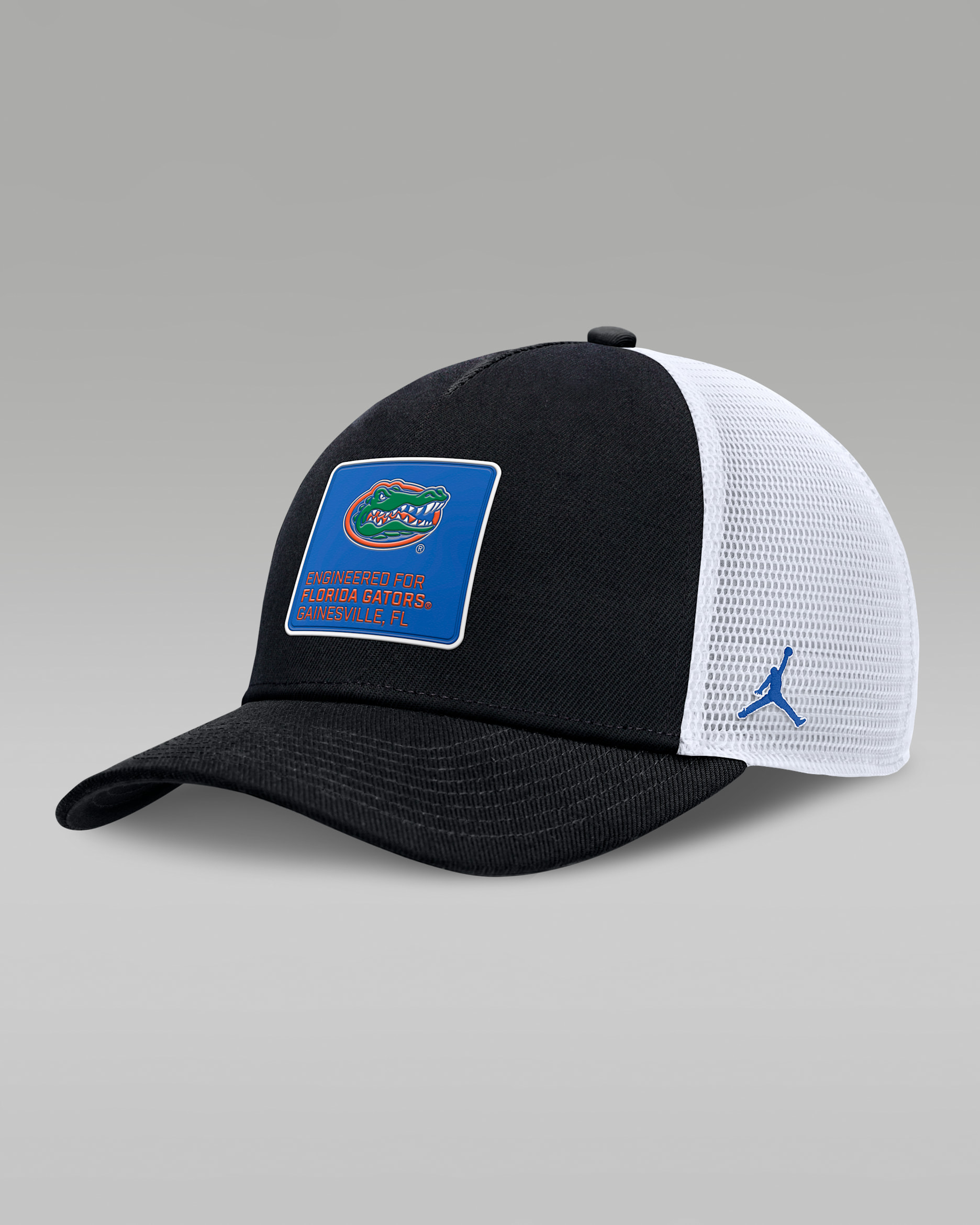 Florida On-Field Rise Engineered Men's Jordan Brand College Trucker Adjustable Hat - Black