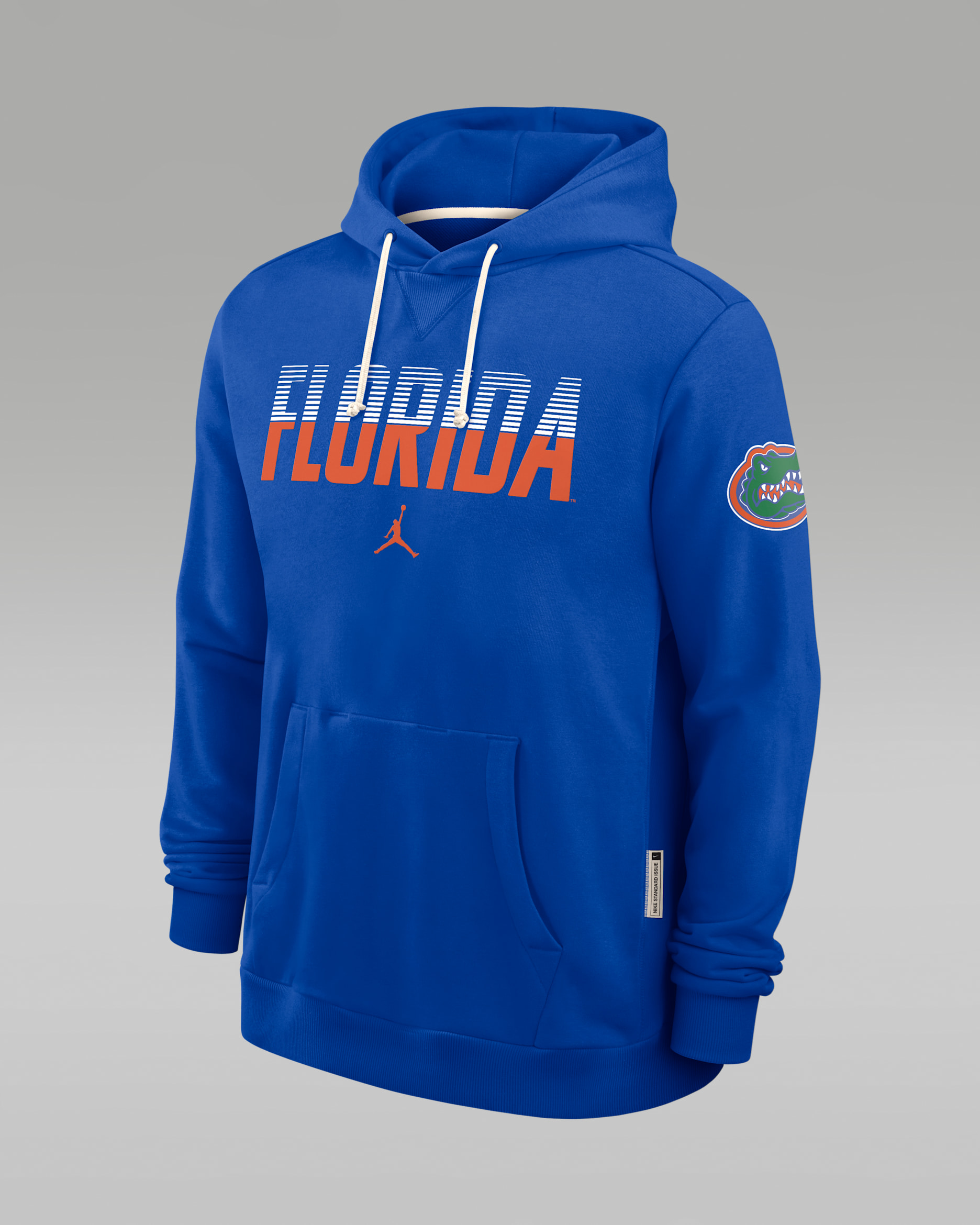 Florida Sideline Standard Issue Men's Jordan Brand Dri-FIT College Pullover Hoodie - Game Royal