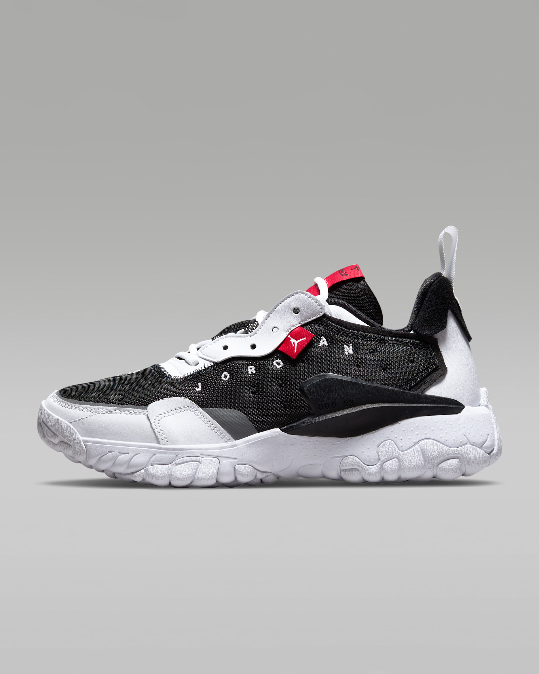 Jordan Delta 2 Herrenschuh - Schwarz/Off Noir/Weiß/University Red
