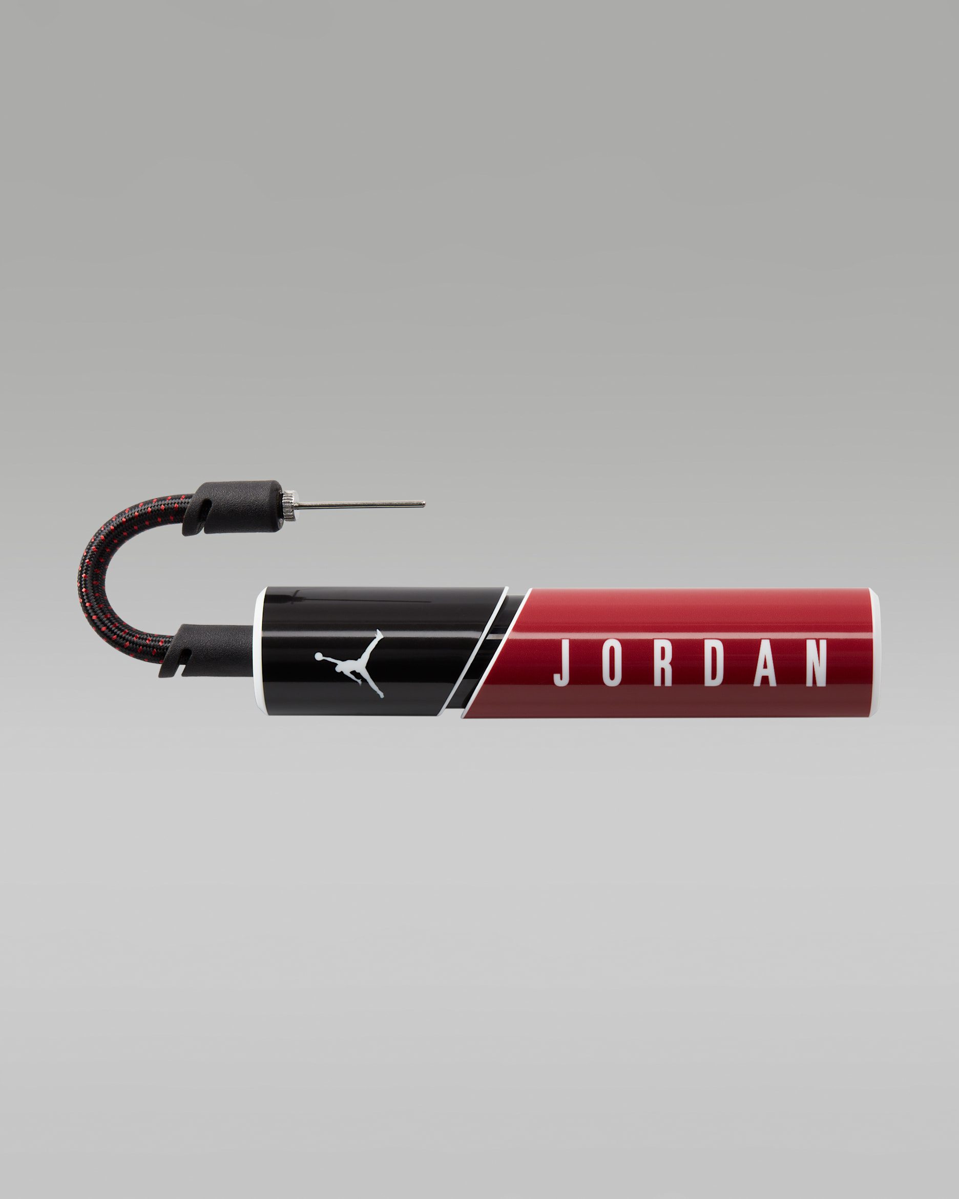 조던 에센셜 볼 펌프 - 블랙/짐 레드/블랙/화이트