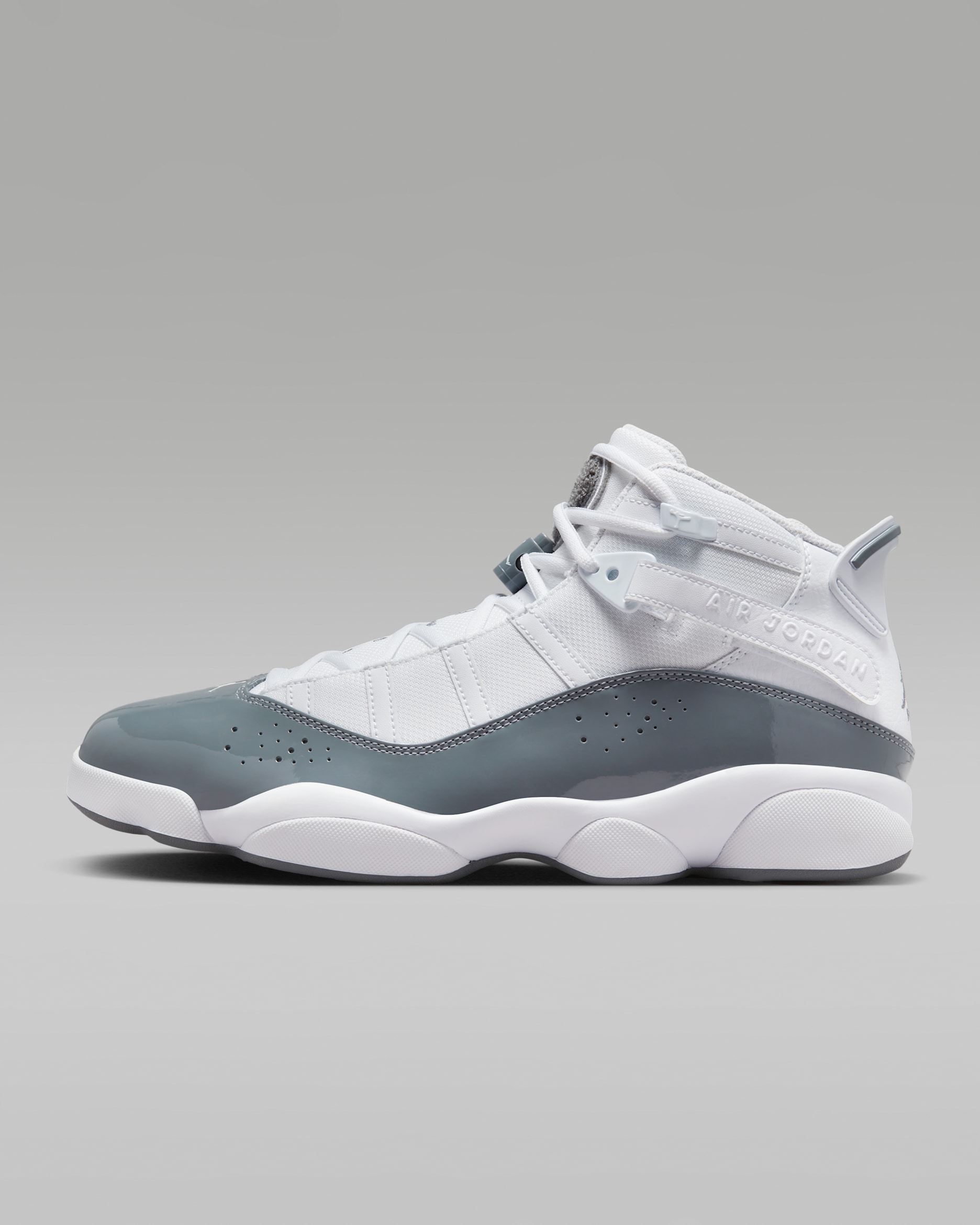 Tenis para hombre Jordan 6 Rings - Blanco/Blanco/Gris azulado