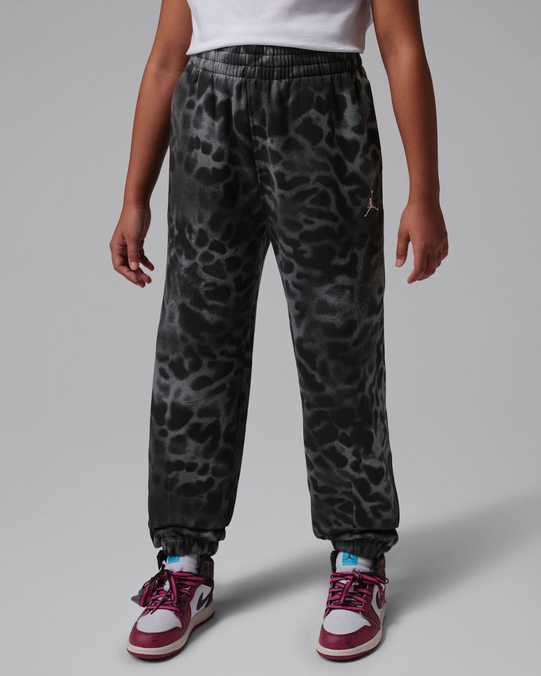 Jordan Brooklyn Fleece Big Kids' Jogger Pants - Anthracite