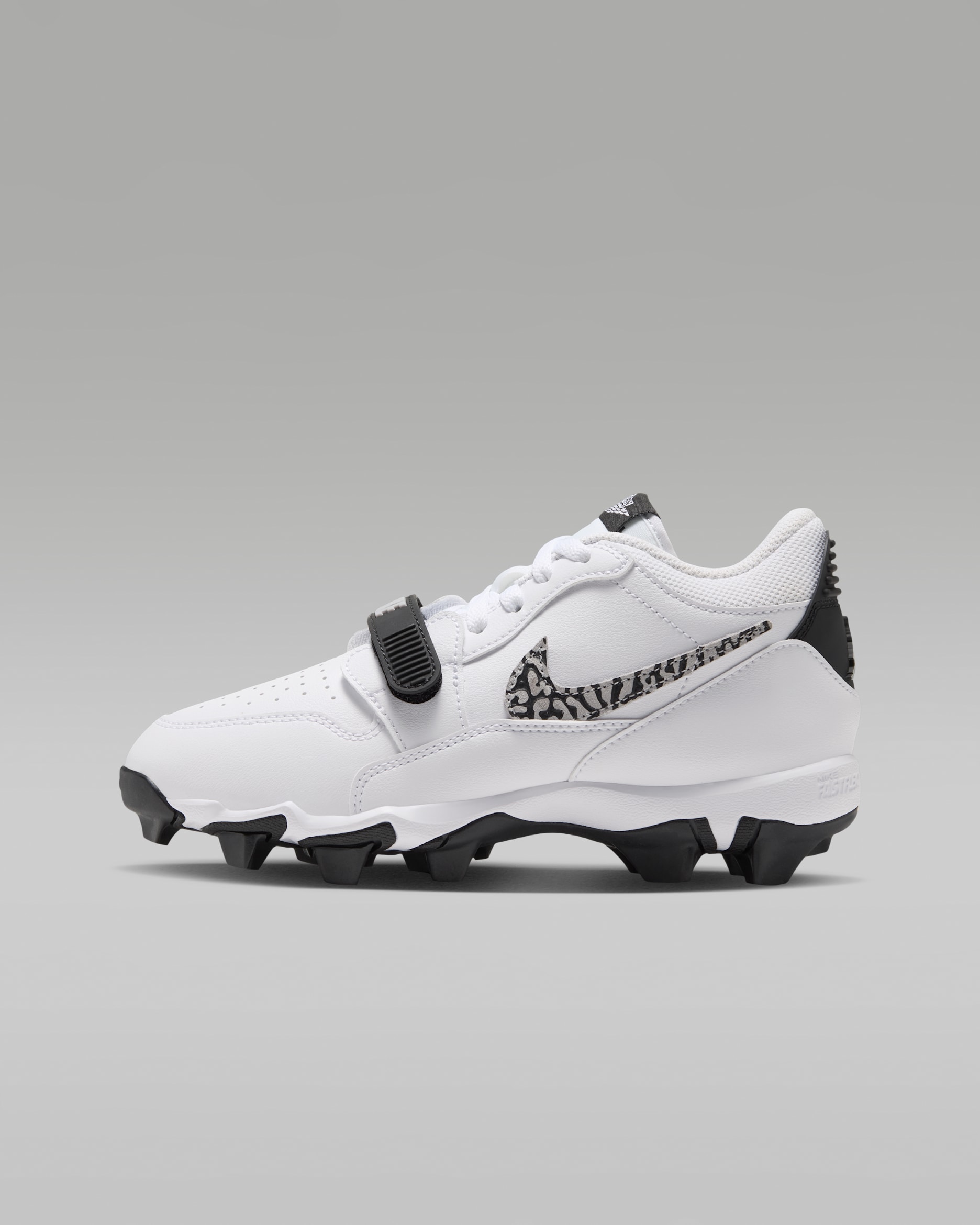 Jordan Legacy 312 Low Little/Big Kids' Cleats - White/Black/Wolf Grey