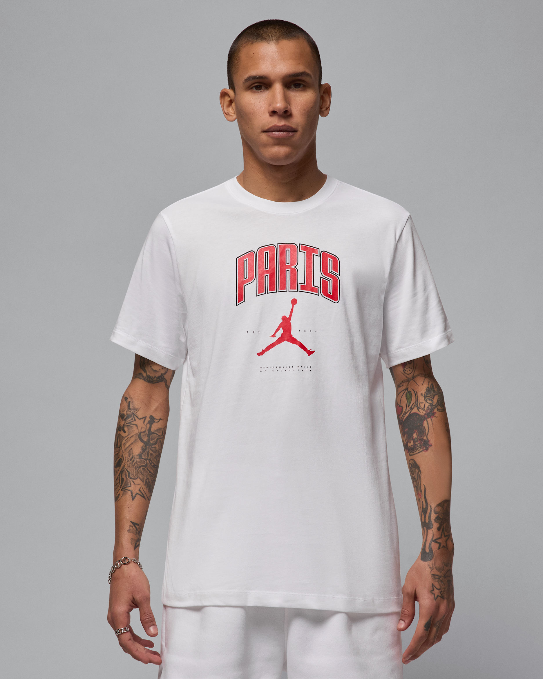 Jordan Paris-T-Shirt für Herren - Weiß