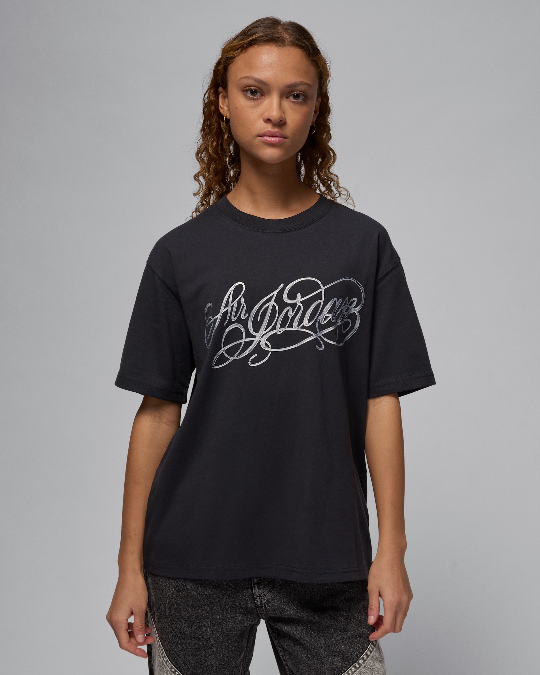 Jordan Women's Graphic T-Shirt - Off-Noir