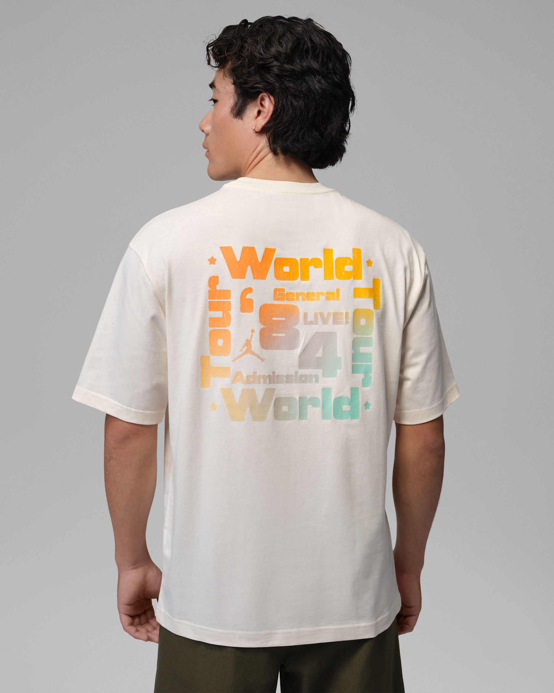 Jordan Brooklyn Men's Festival T-Shirt - Pale Ivory