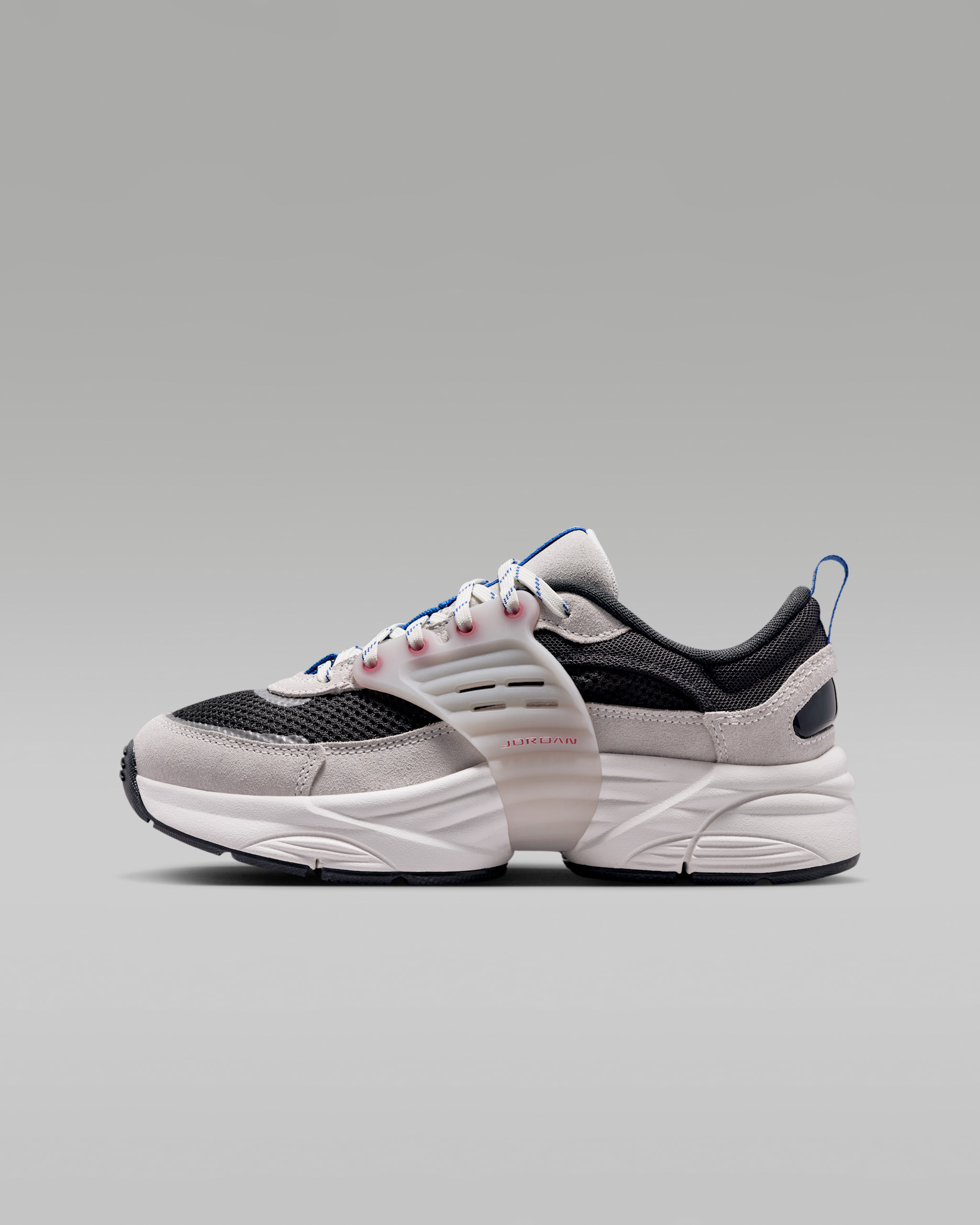 Jordan Trunner O/S Older Kids' Shoes - Phantom/Off-Noir/Game Royal/University Red