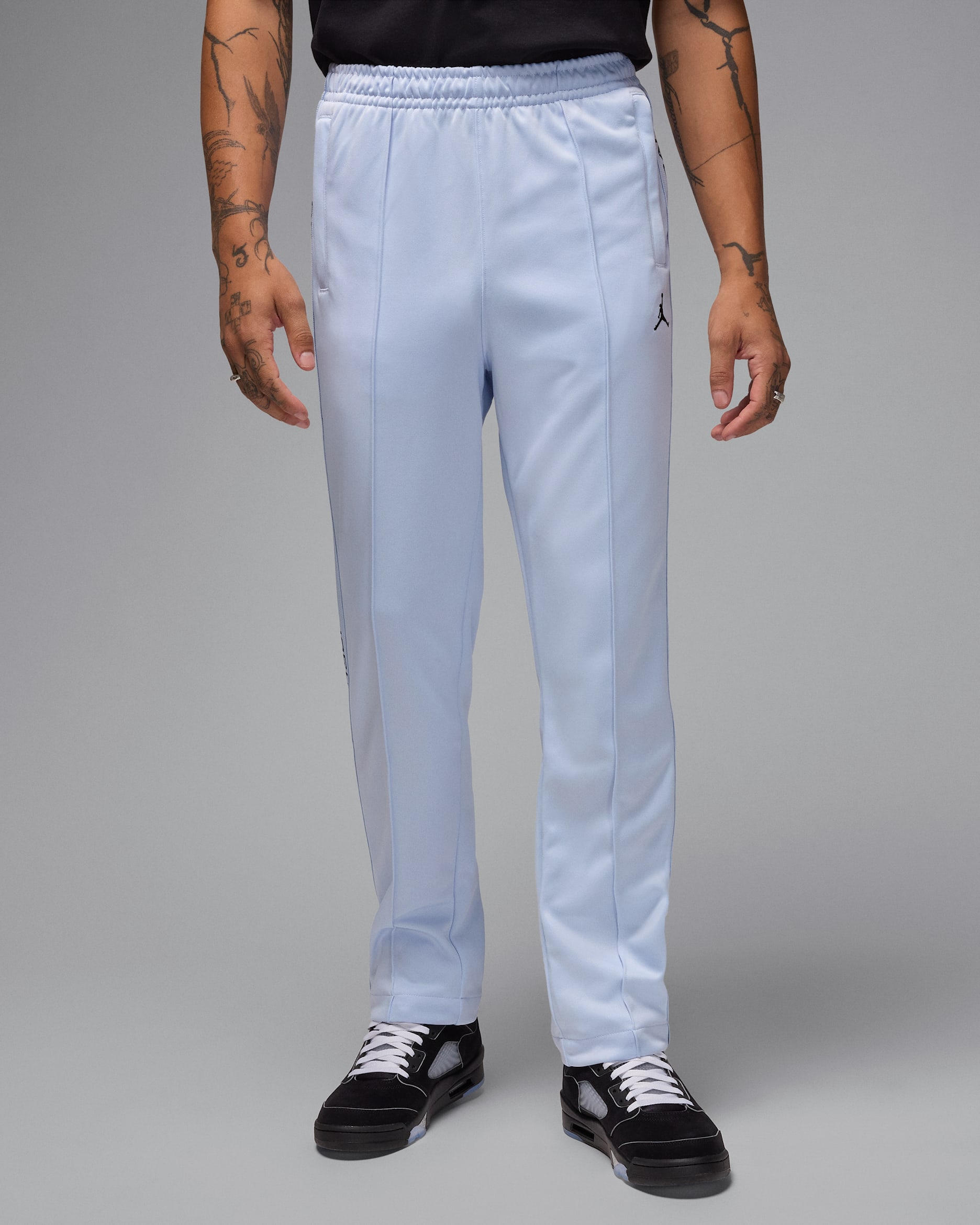 Jordan Essentials Men's Tracksuit Pants - Hydrogen Blue/Black