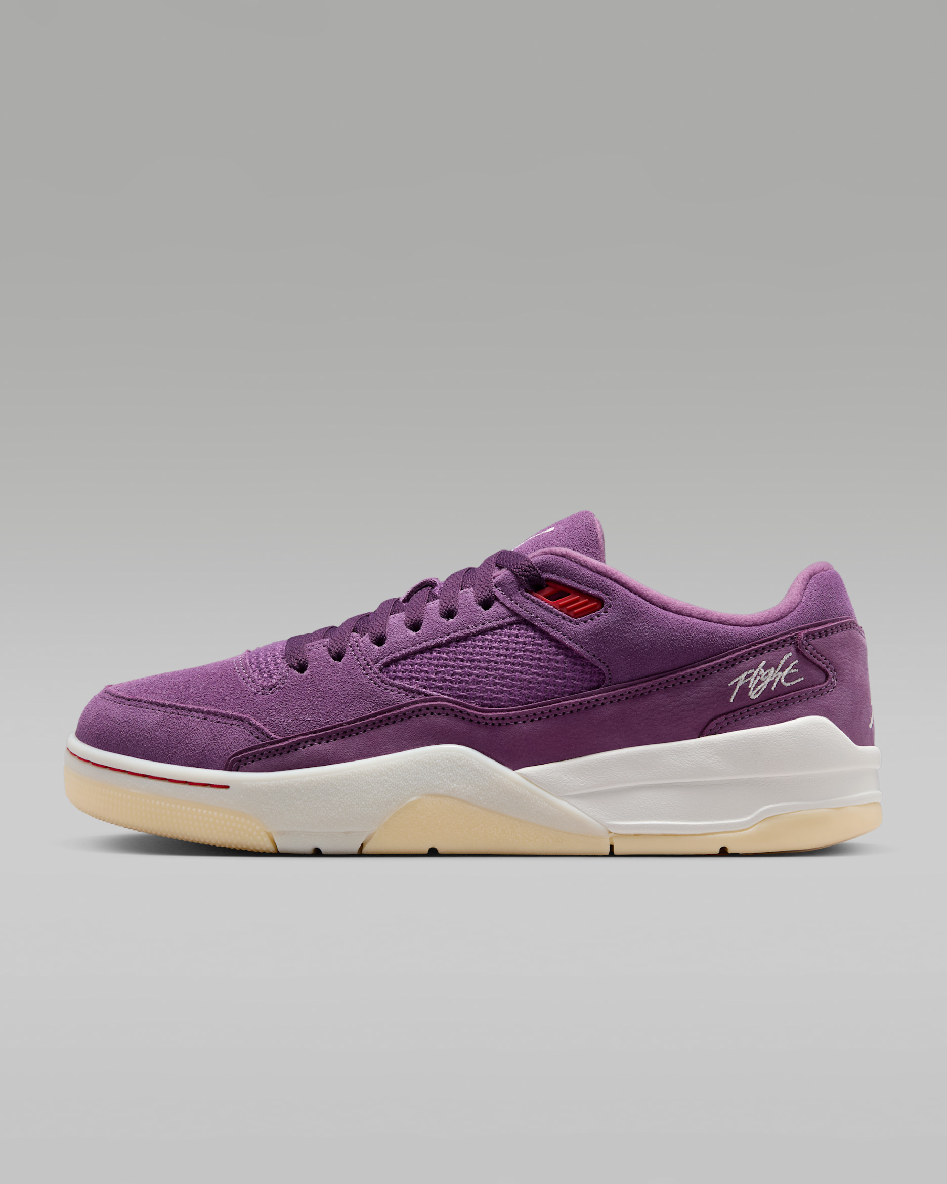 Jordan Flight Court Schuh (Herren) - Vintage Purple/Muslin/Varsity Red/Sail