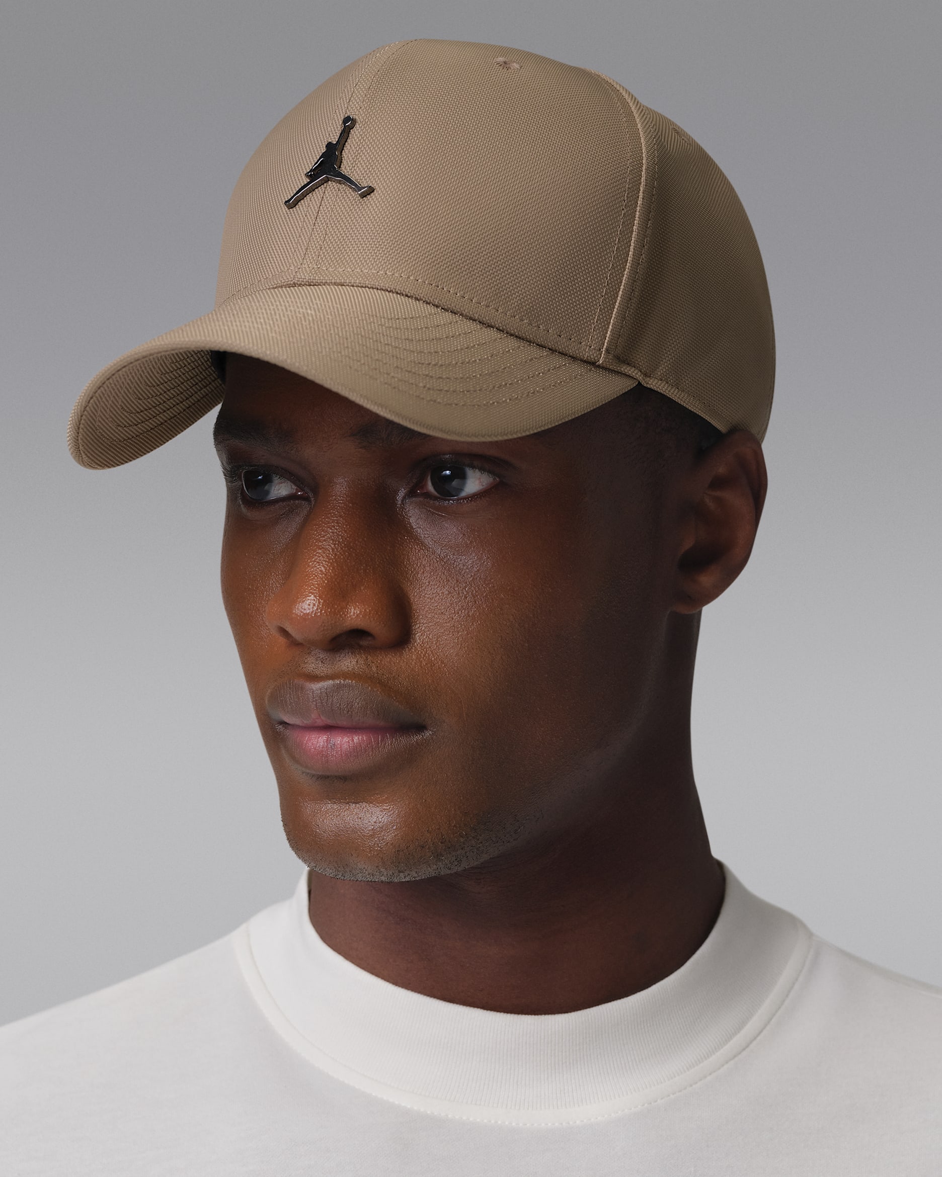 Jordan Rise Structured Metal Jumpman Hat - Khaki
