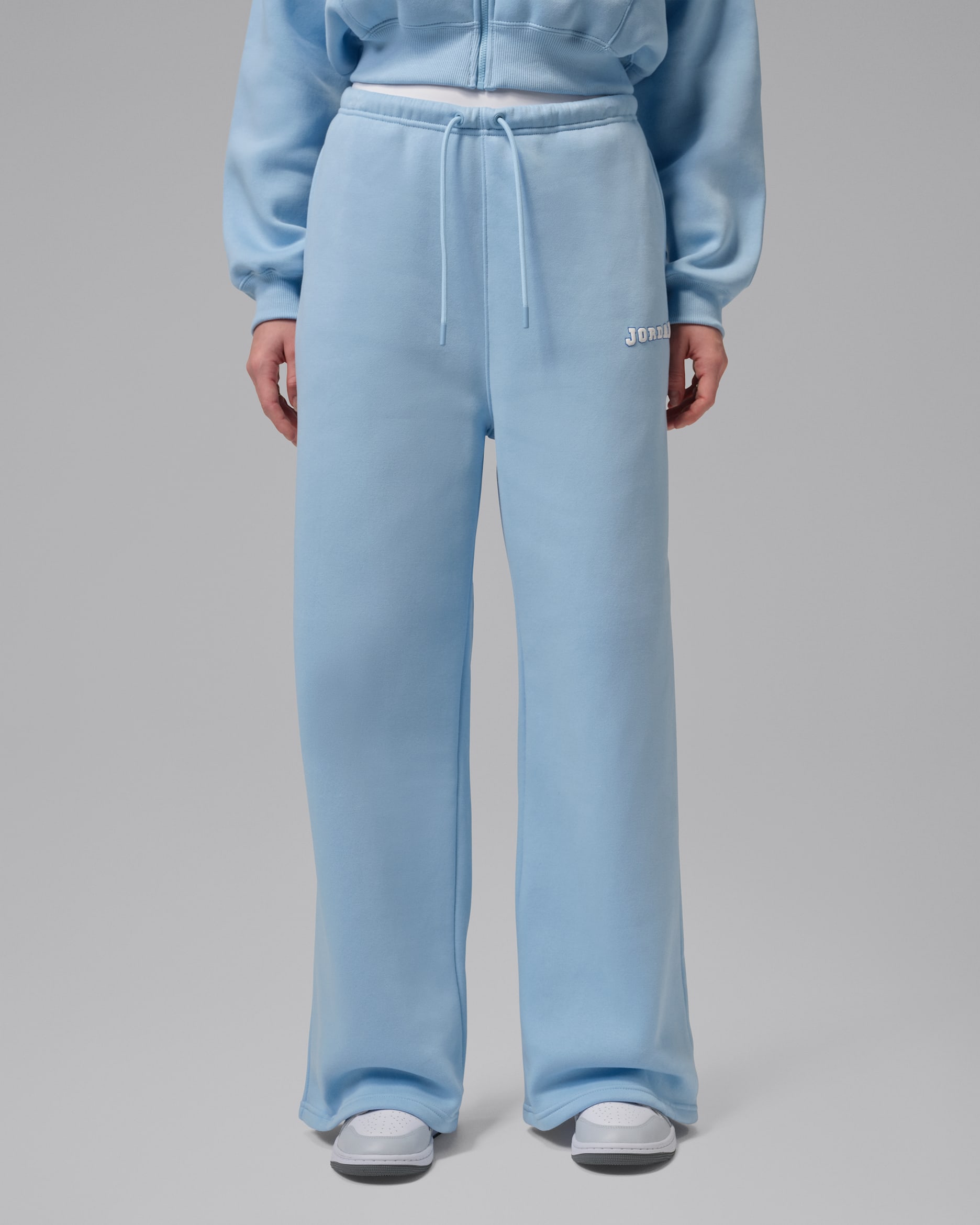 Pants para mujer Jordan Brooklyn Fleece - Azul psíquico/Blanco