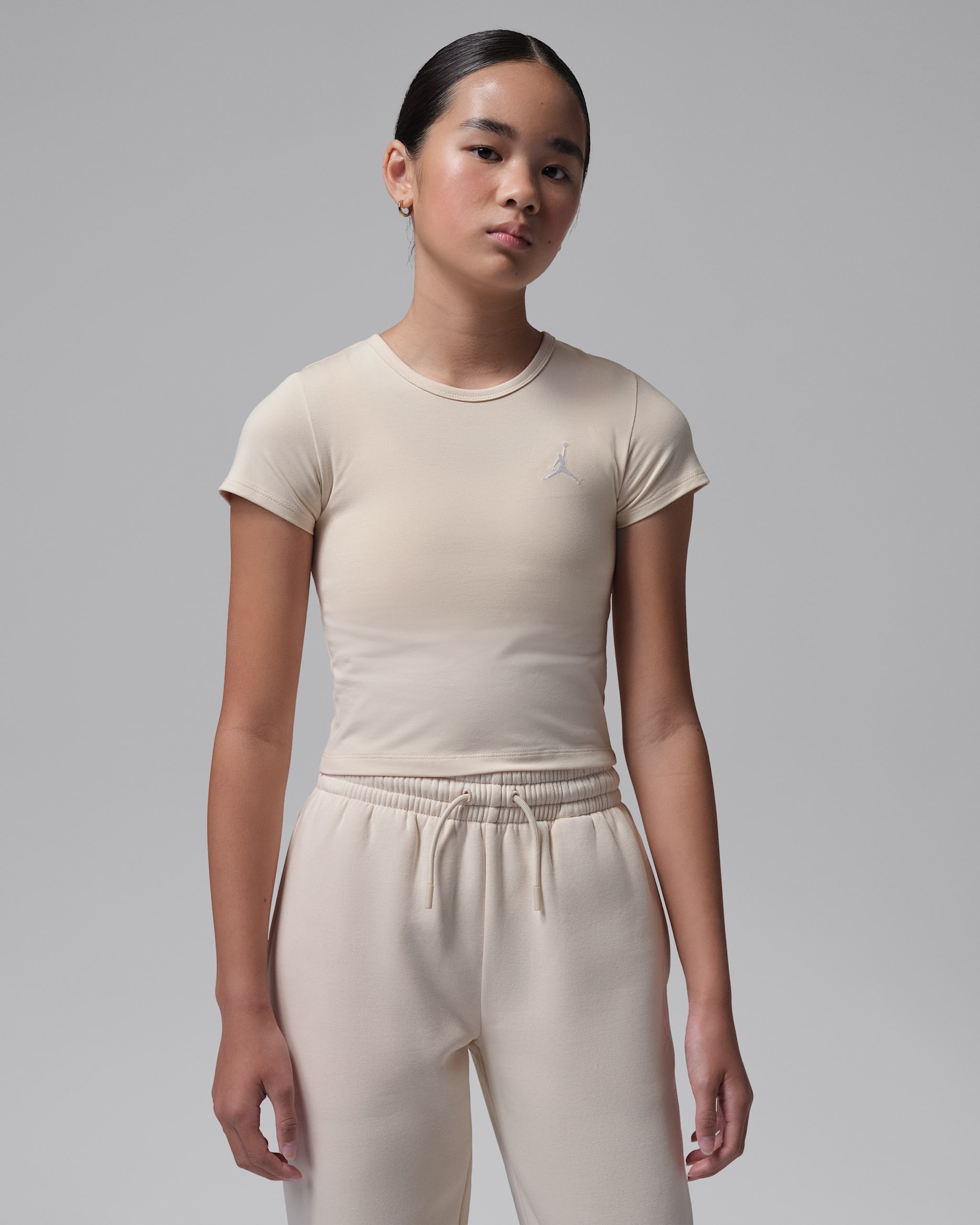Jordan Brooklyn Essentials T-shirt voor kids - Legend Light Brown