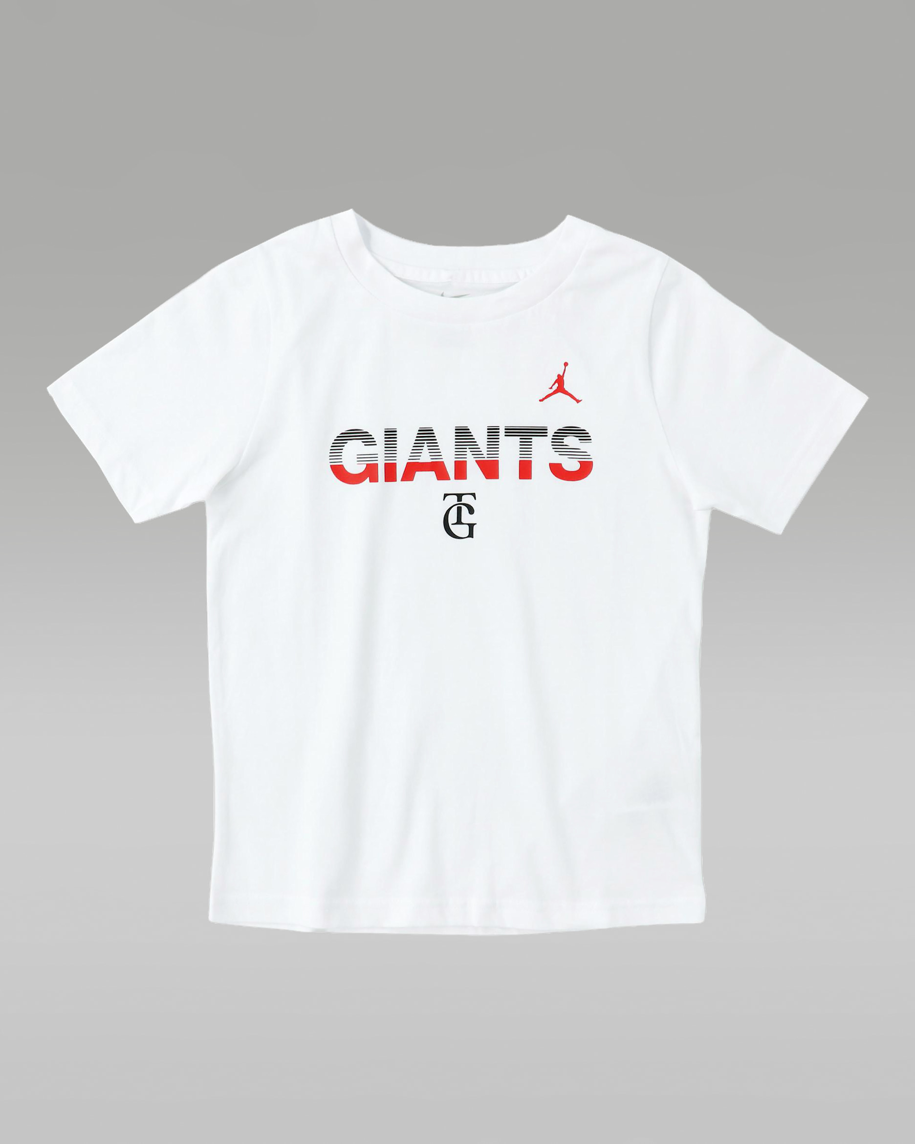 東京 読売ジャイアンツ x ジョーダン エクスクルーシブ コレクション ジュニア Tシャツ - ホワイト