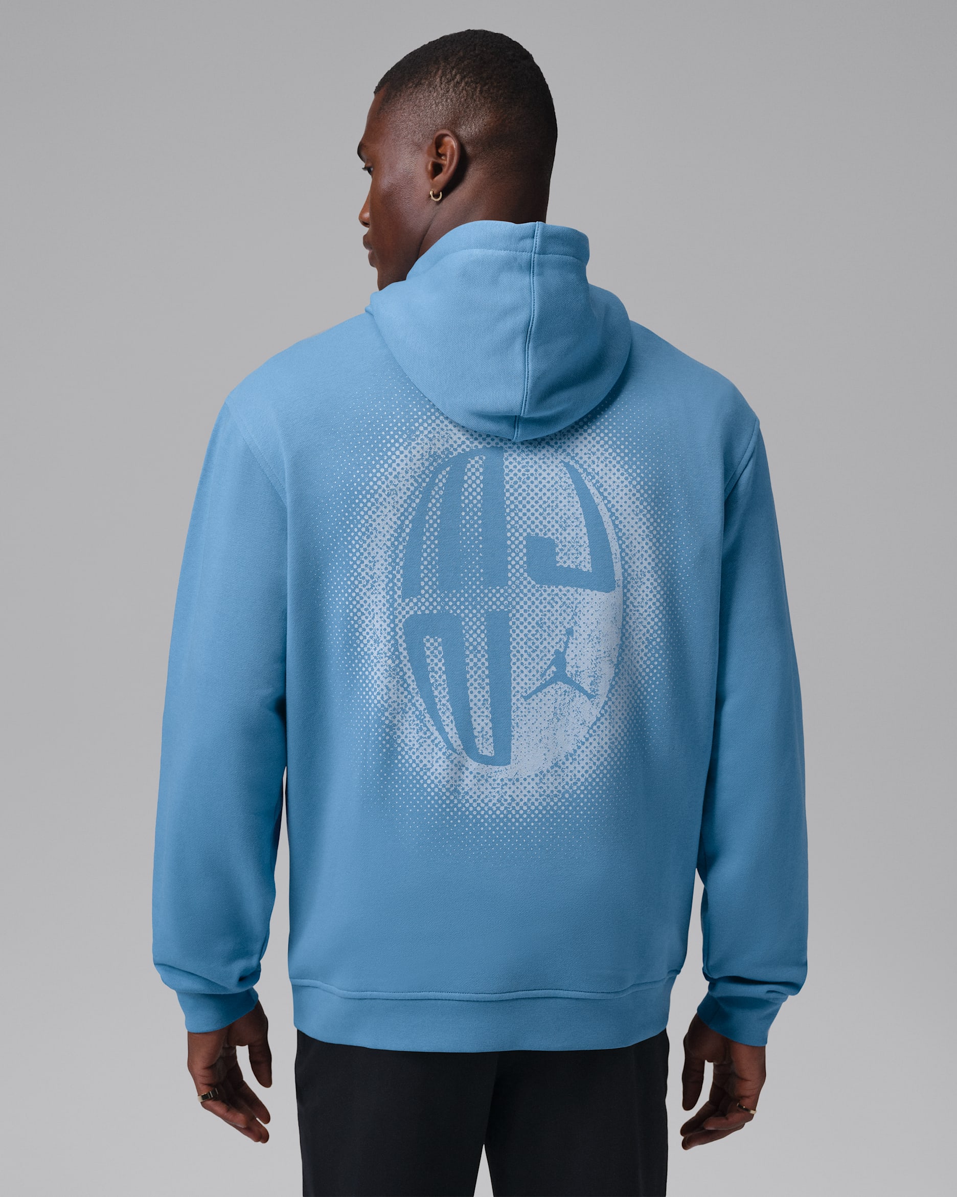 Jordan Sport Crossover Men's Fleece Pullover Hoodie - Blue Beyond