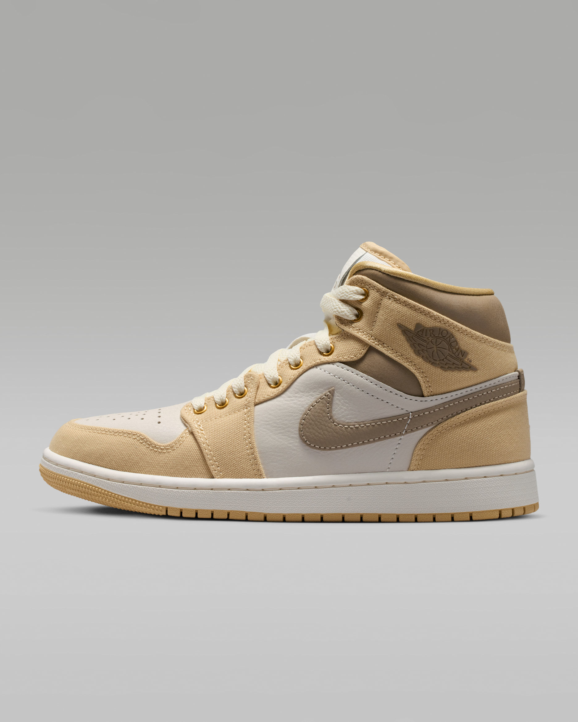 Air Jordan 1 Mid SE női cipő - Sesame/Sail/Coconut Milk/Khaki