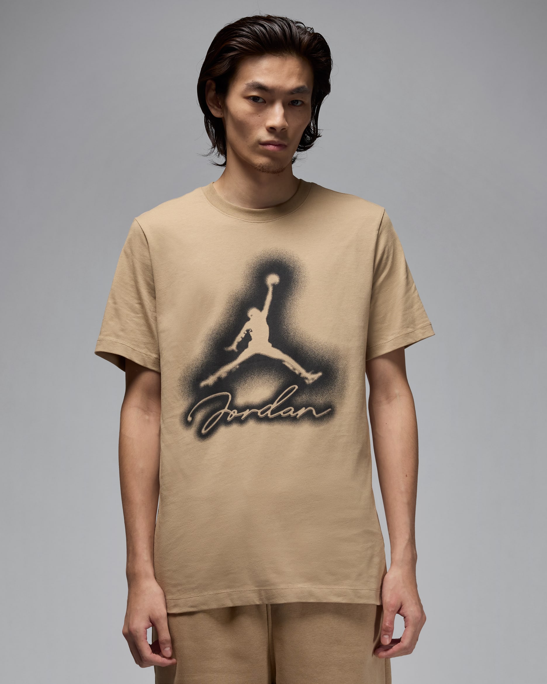 ジョーダン フライト MVP メンズ Tシャツ - デザートカモ/ブラック/ブラック