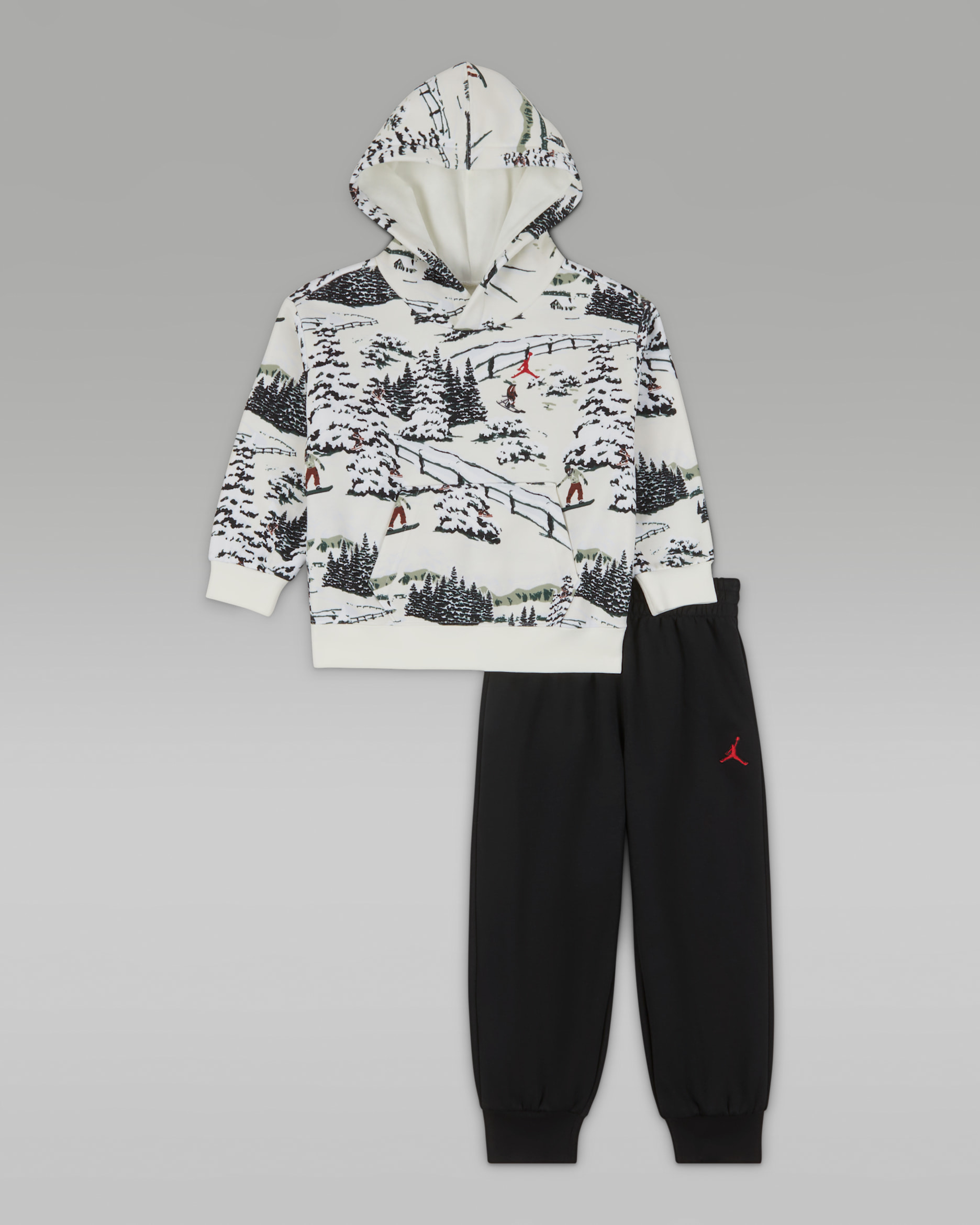 Jordan Brooklyn Fleece Toddler 2-Piece Holiday Set - Sail