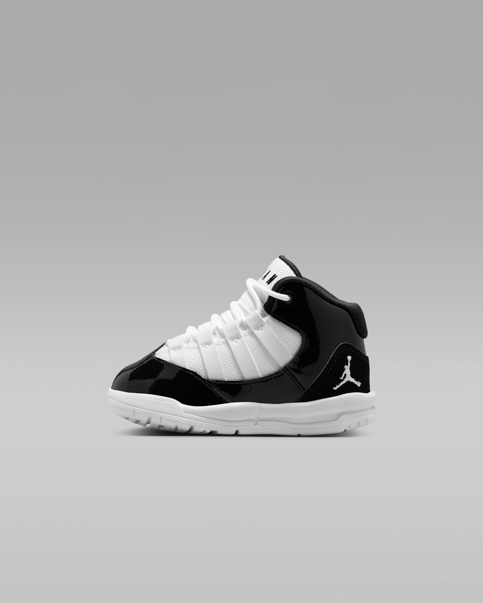 Jordan Max Aura Baby/Toddler Shoes - Black/White
