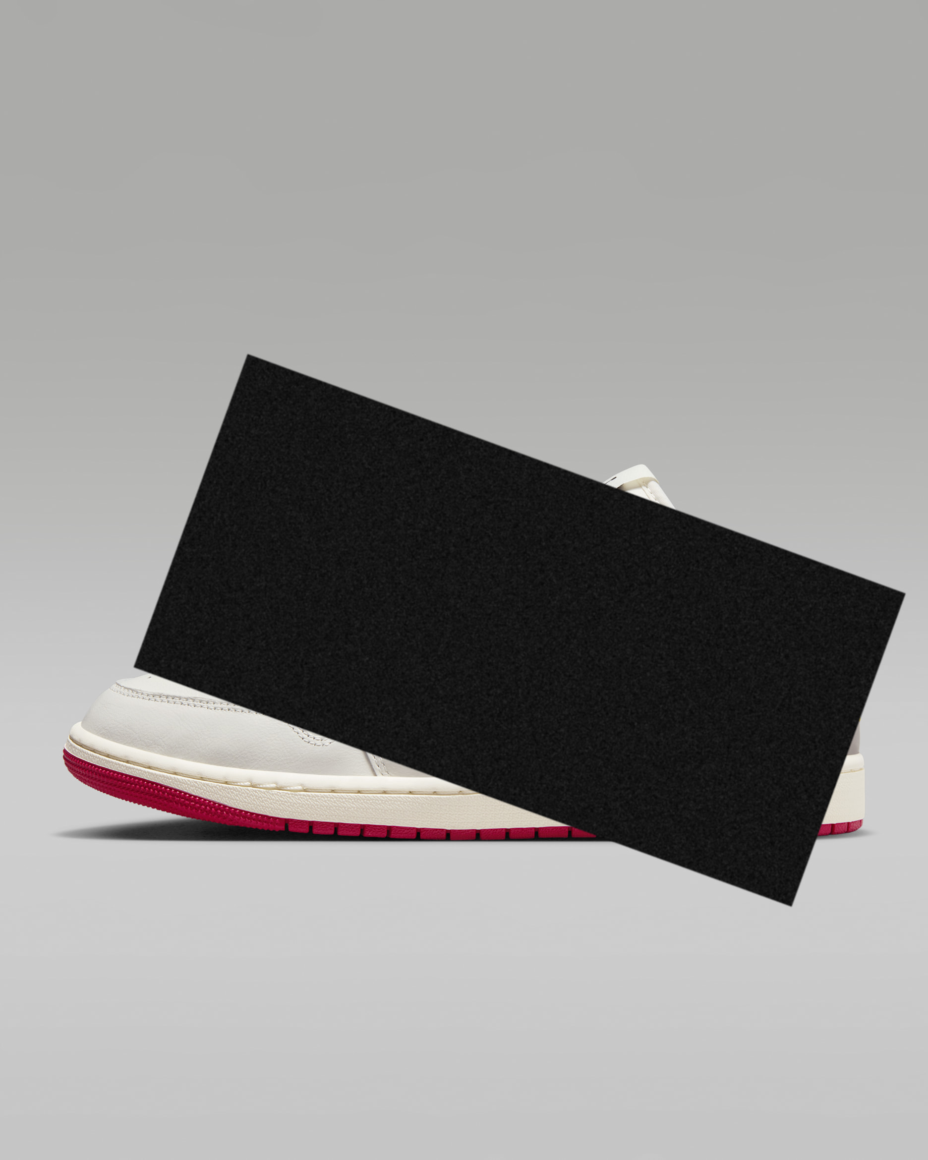 Air Jordan 1 Low Premium Men's Shoes - Sail/Cashmere/College Grey/Brave Blue