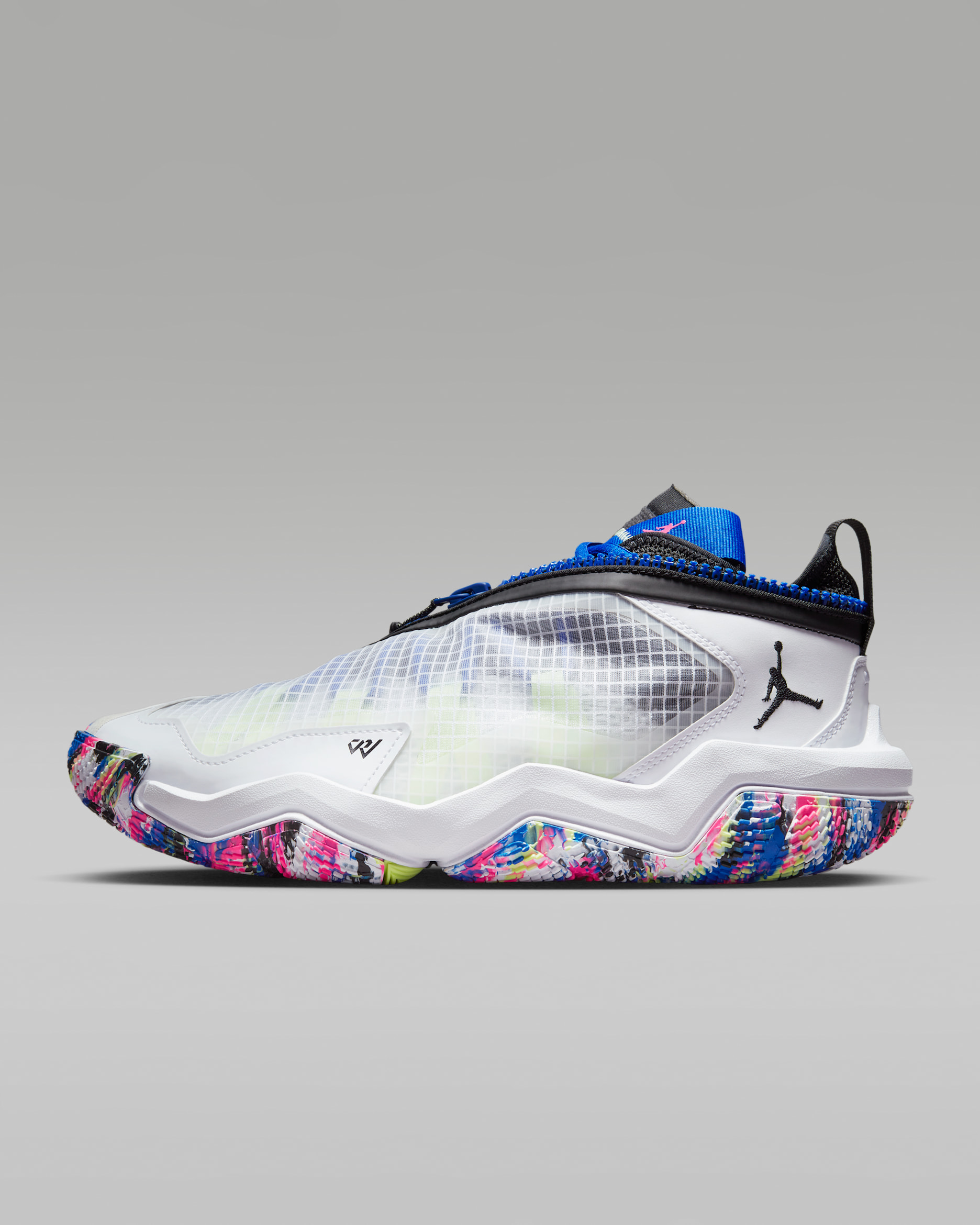 Jordan Why Not .6 PF Men's Shoes - White/Light Liquid Lime/Pink Blast/Black