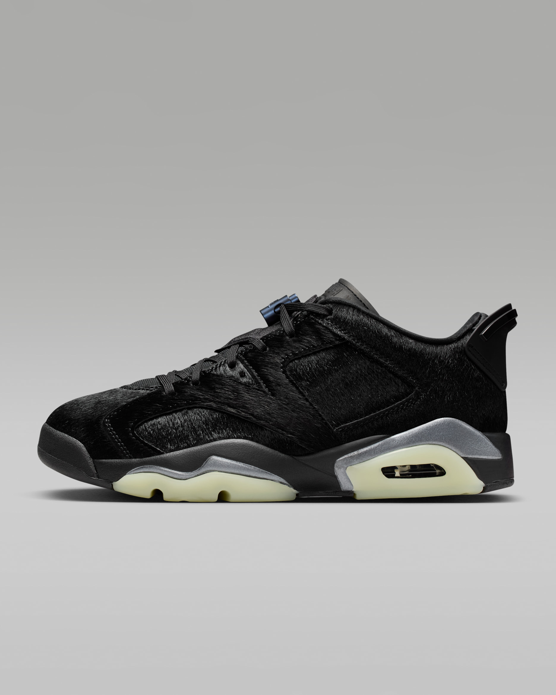 Scarpa Air Jordan 6 Retro Low – Donna - Nero/Nero/Nero