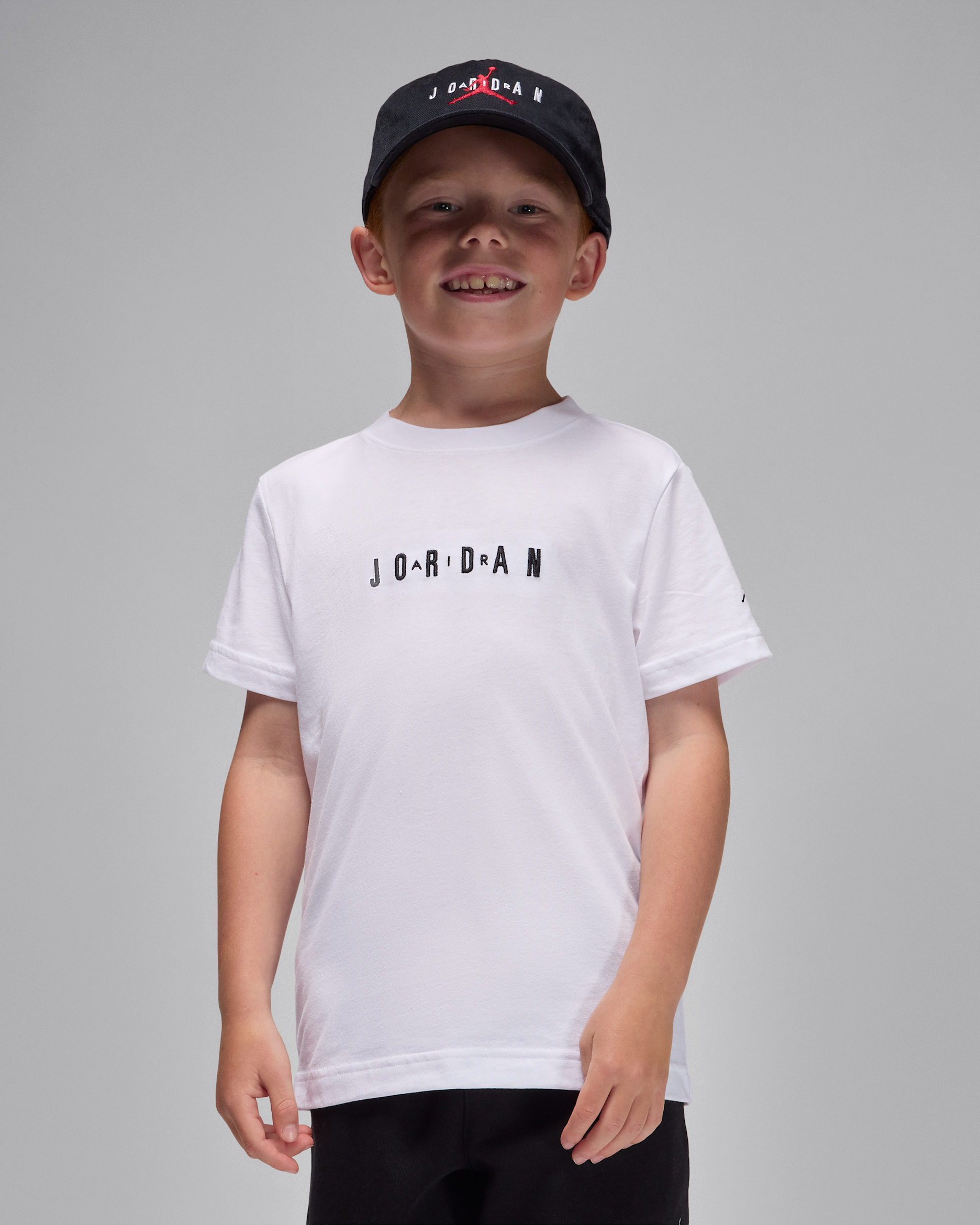 Jordan Little Kids' Embroidered T-Shirt - White