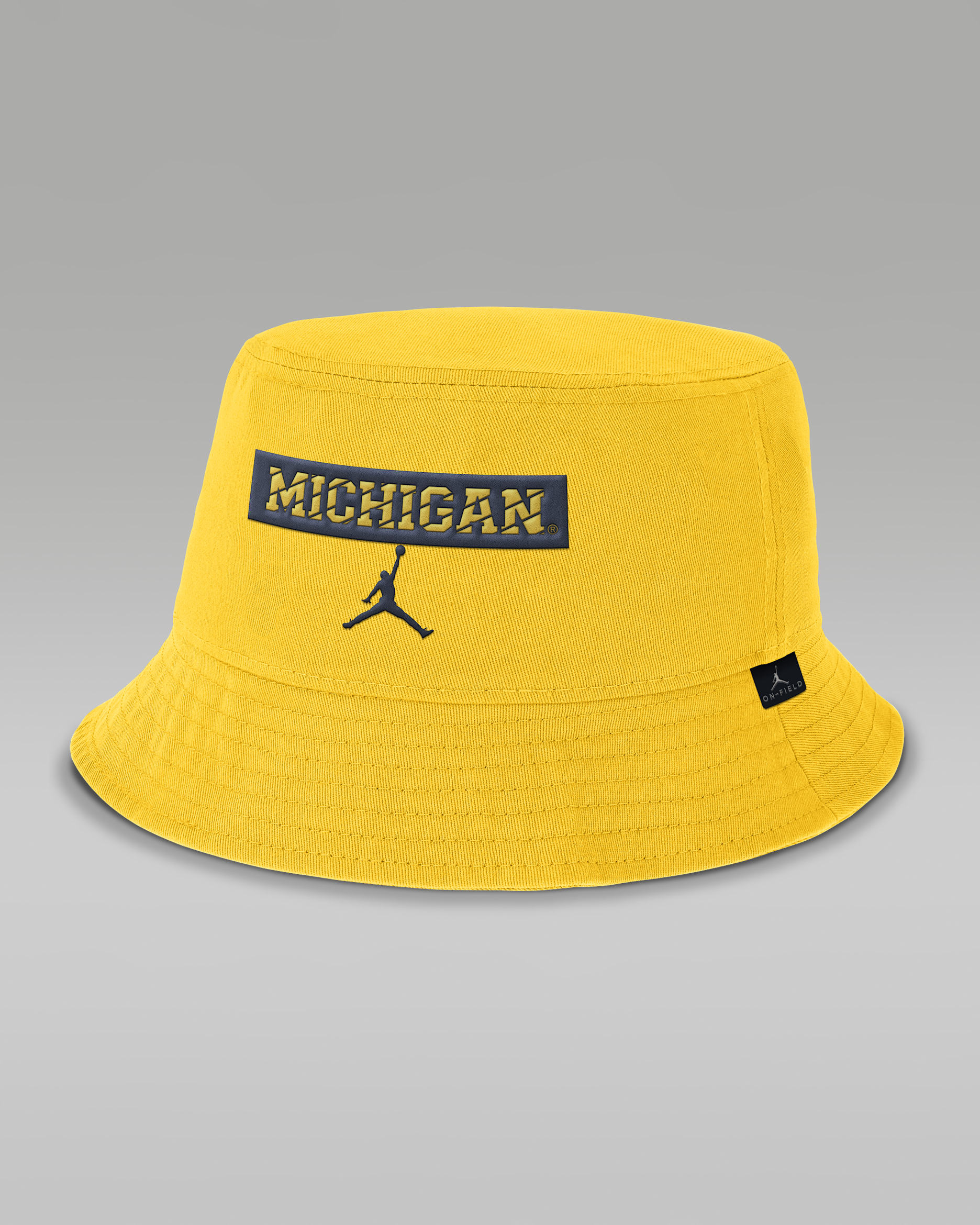Michigan Apex Men's Jordan Brand College Bucket Hat - Maize