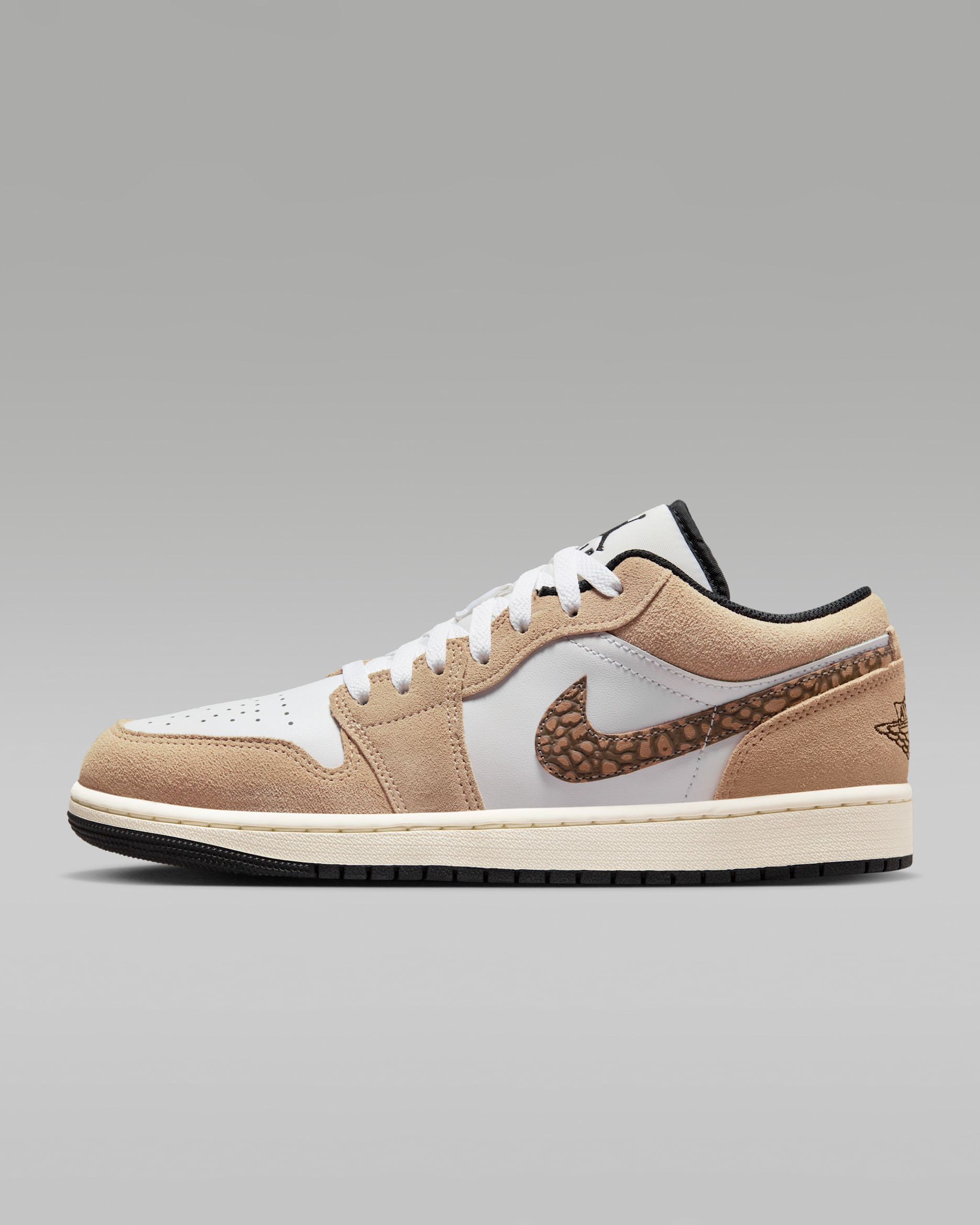 Calzado para hombre Air Jordan 1 Low SE - Cáñamo/Blanco/Negro/Tostado británico claro